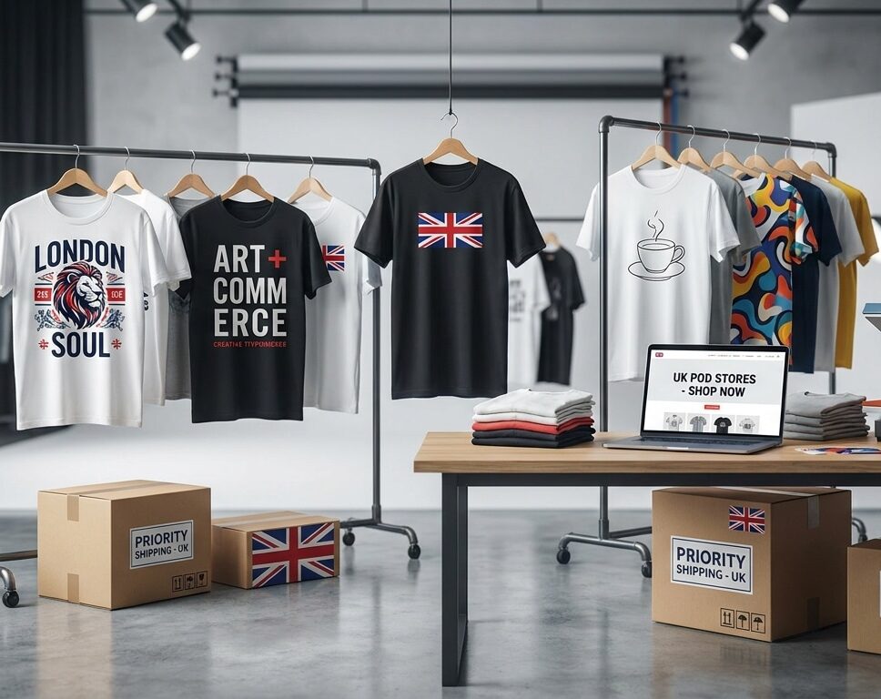 Best Print on Demand T Shirt Stores in the UK