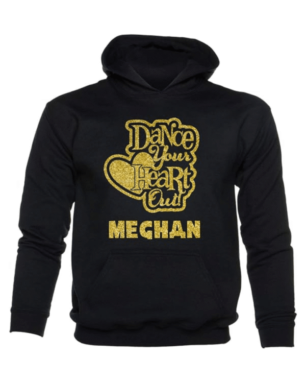 Daisy Dance Heart Hoodies For Girls