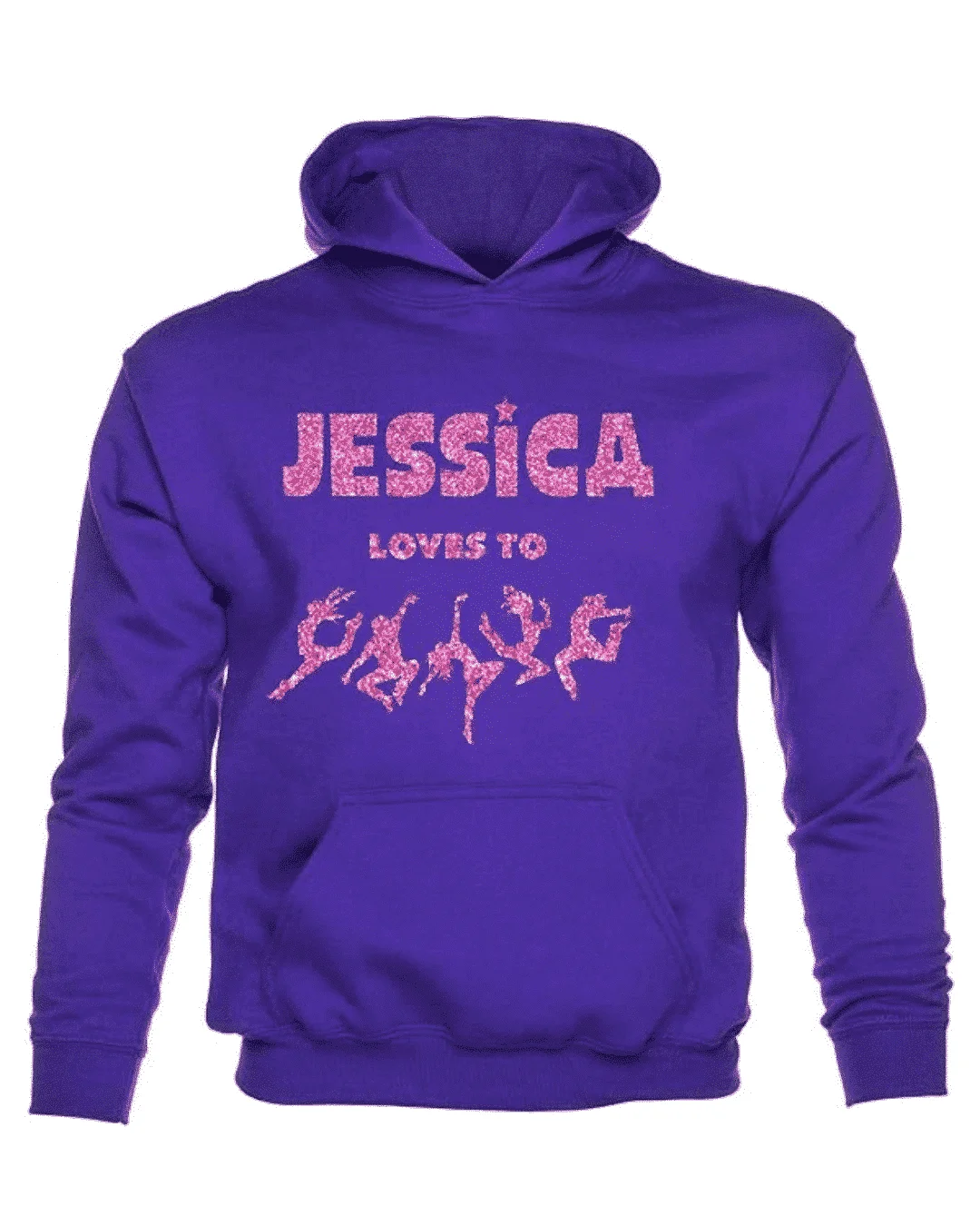 Name Personalised Girls Hoodie