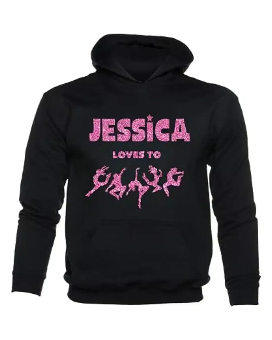 Name Personalised Girls Hoodie - Image 5