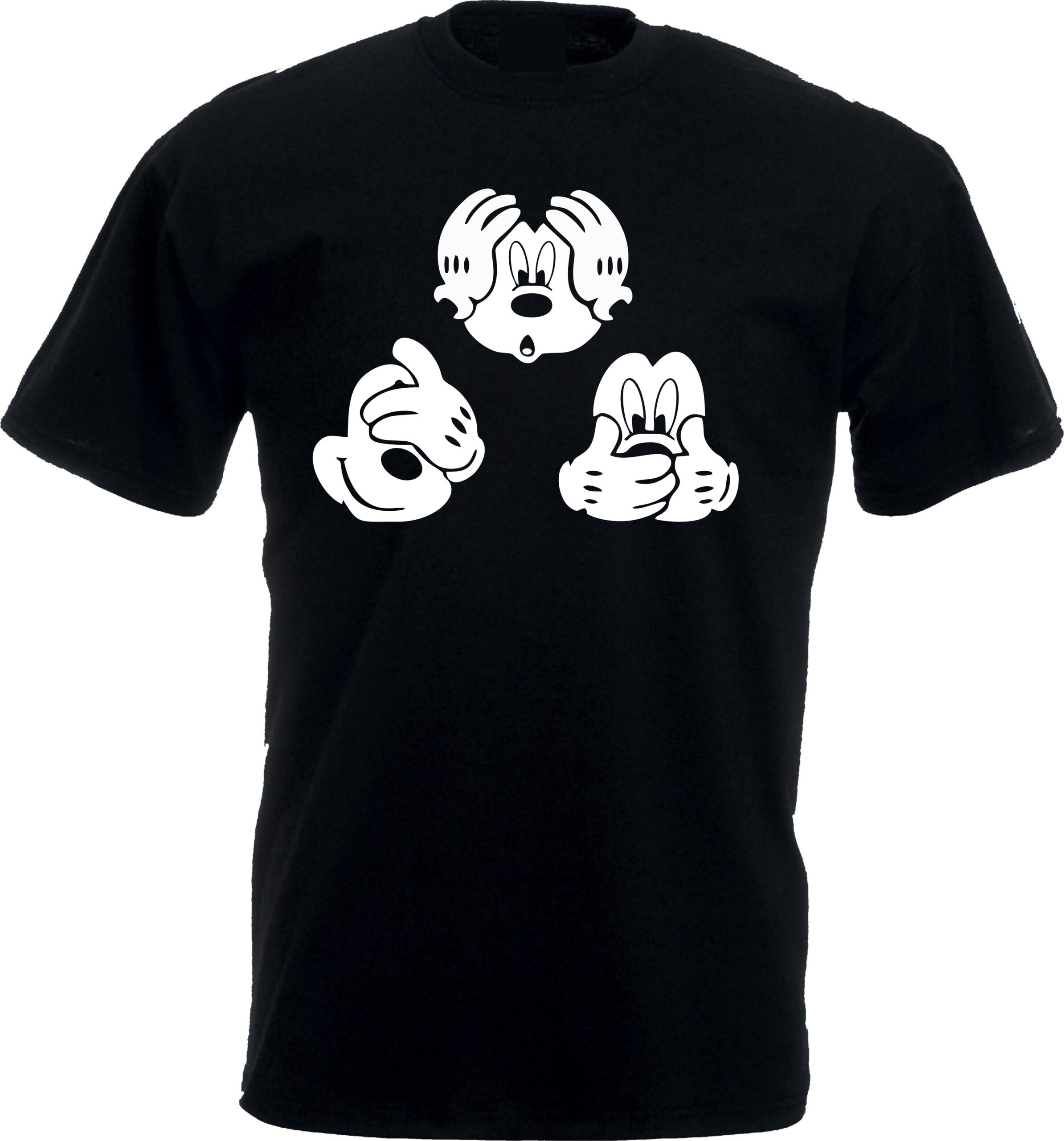 See No Hear No Speak No Evil T-Shirt - Image 2