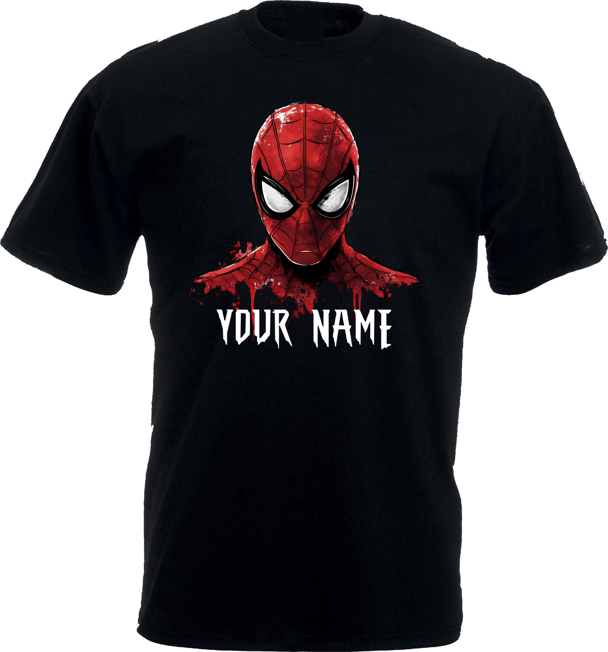 Personalised Spider-Man Graphic T-Shirt - Image 2
