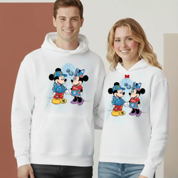 Mickey & Minnie Holiday Matching Sweatshirts