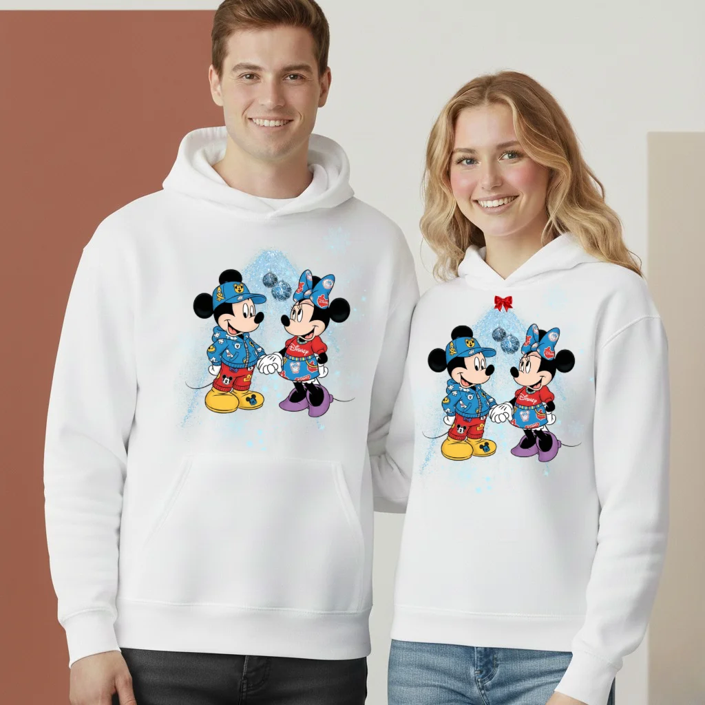 Mickey & Minnie Holiday Matching Sweatshirts