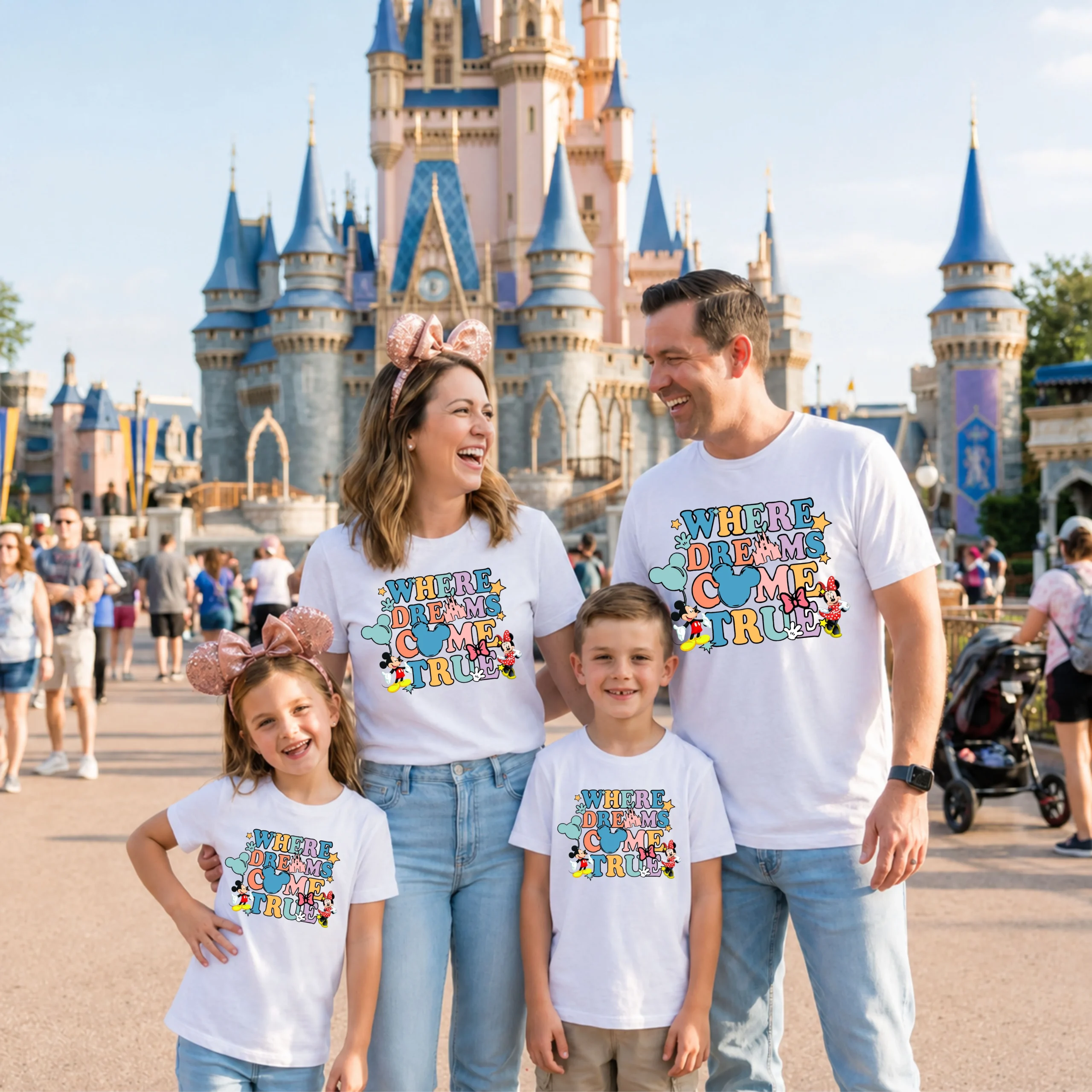 Disney Where Dreams Come True Graphic T-Shirt
