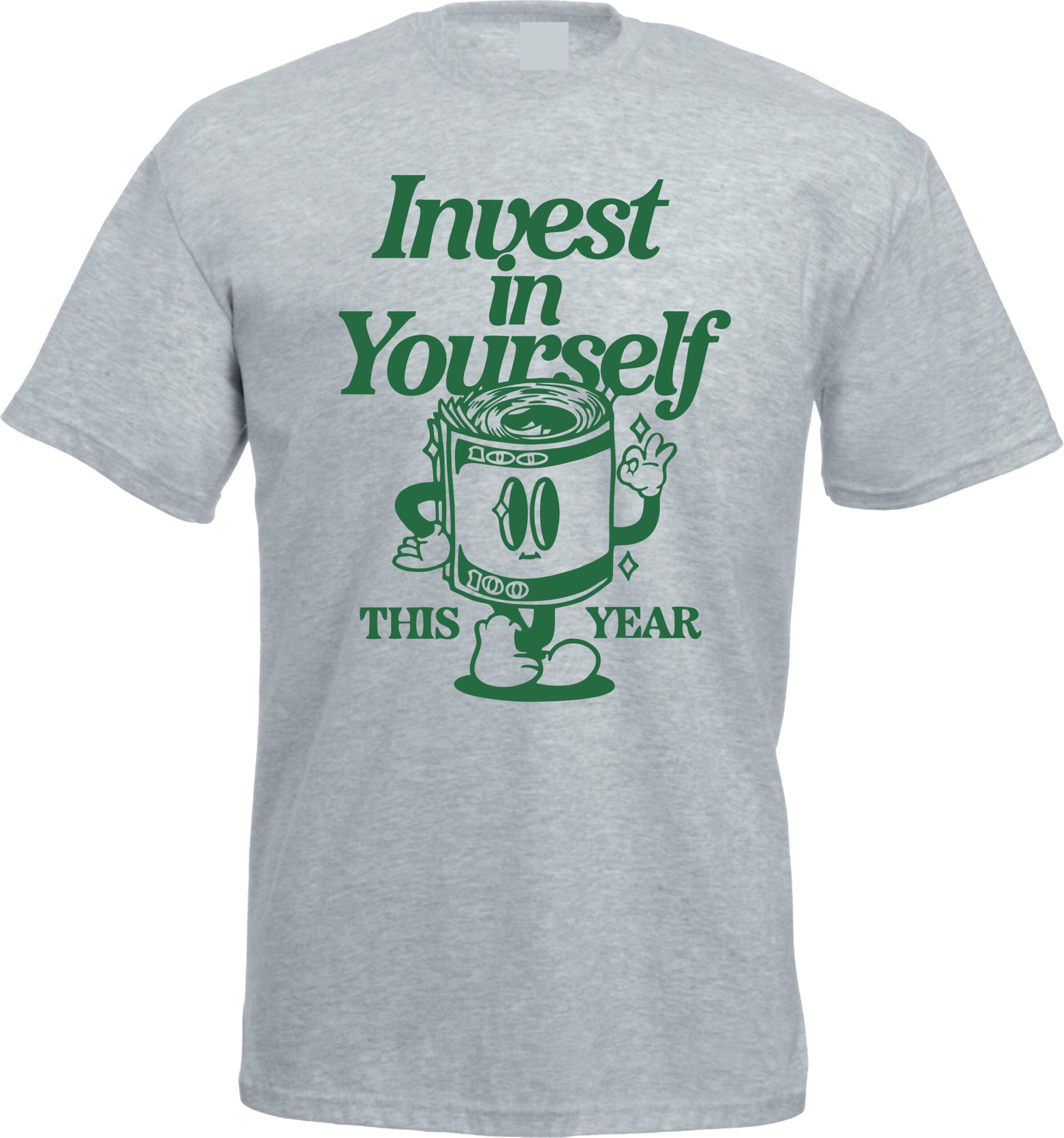 Invest in Yourself Money Character Tee - Image 3