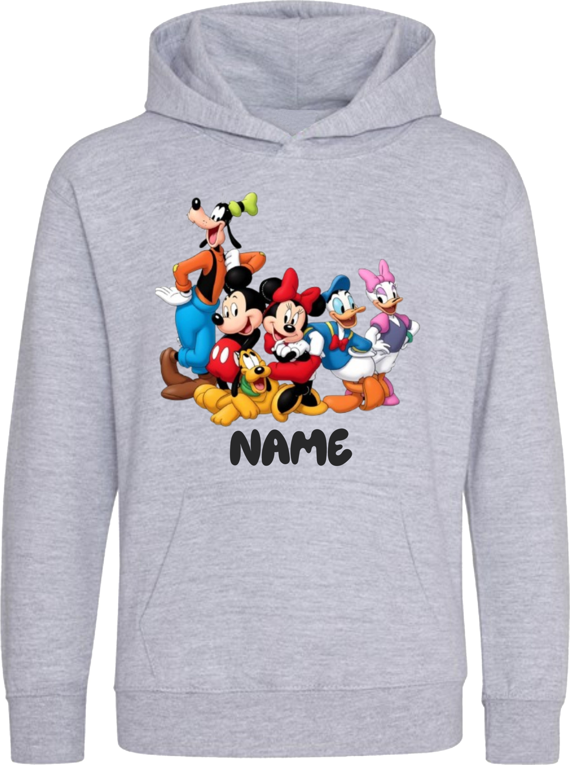 Custom Name Disney Squad White Pullover Hoodie - Image 4