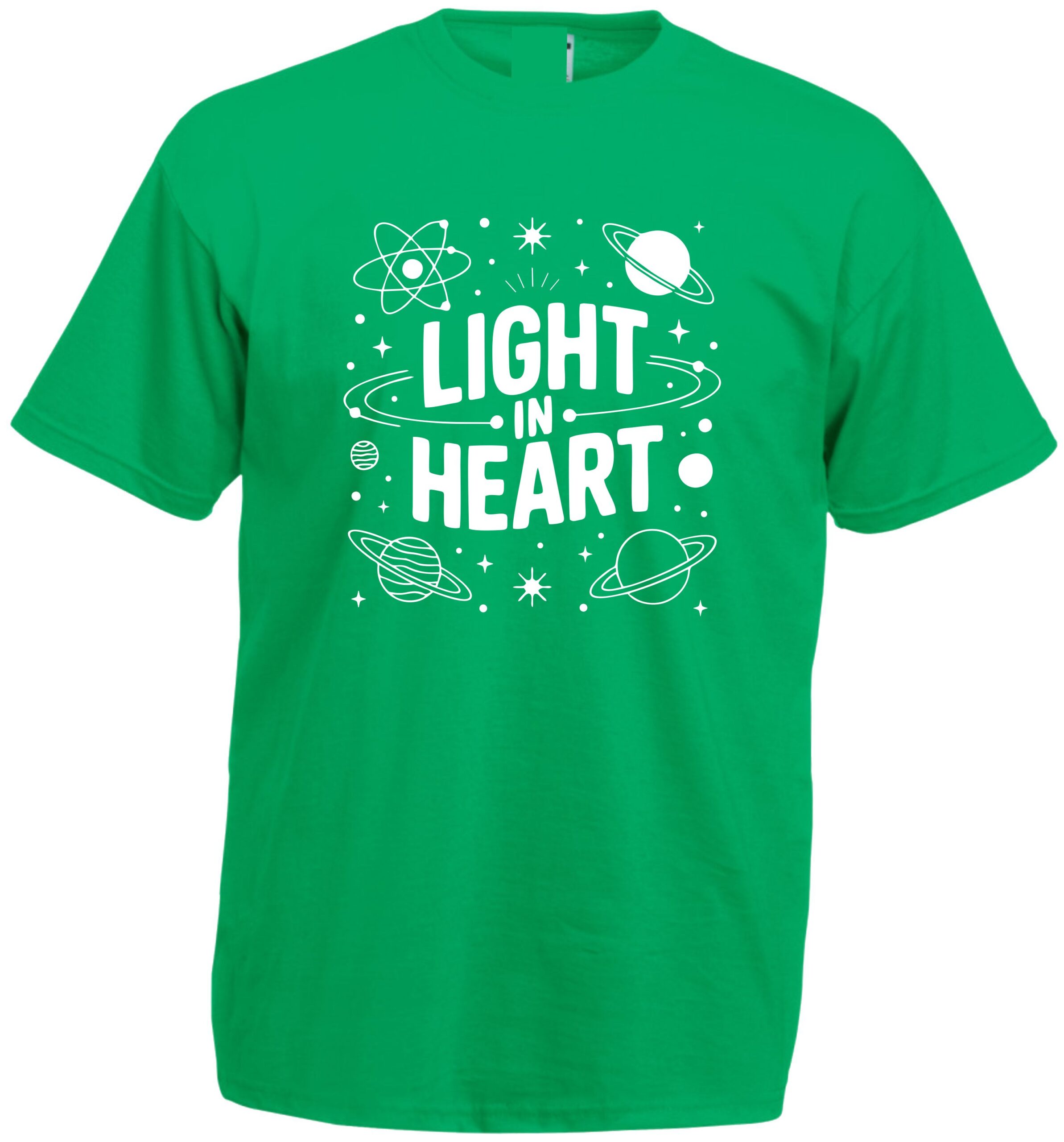 Light in Heart Space Doodle T-Shirt - Image 4