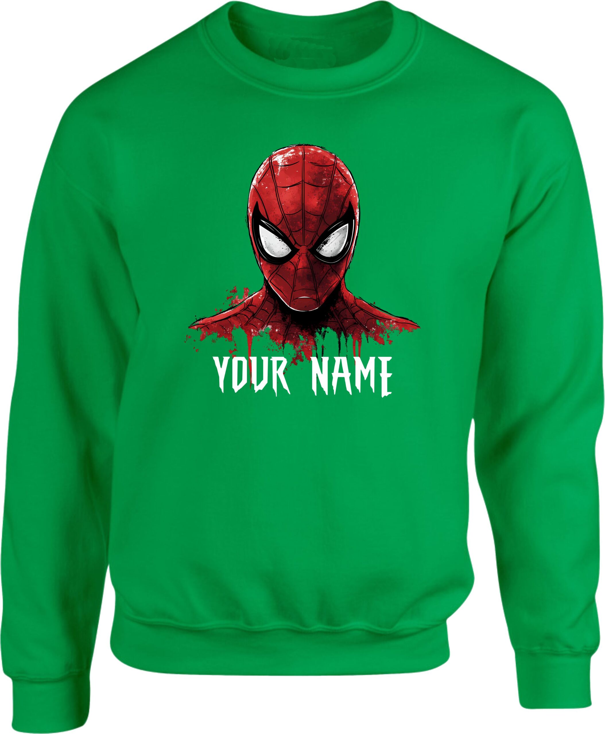 Spider-Man Custom Name Unisex Sweatshirt - Image 4