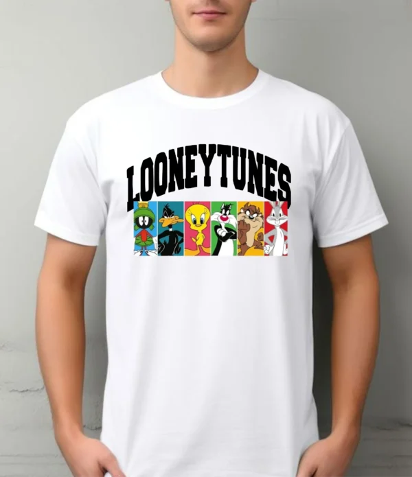 Looney Tunes Character Panel T-Shirt