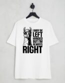 Left Handed But Always Right Llama Tee