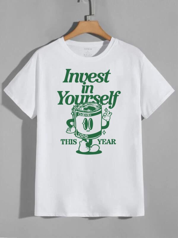 Invest in Yourself Money Character Tee