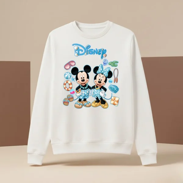 Mickey & Minnie Beach Vacation Sweatshirt