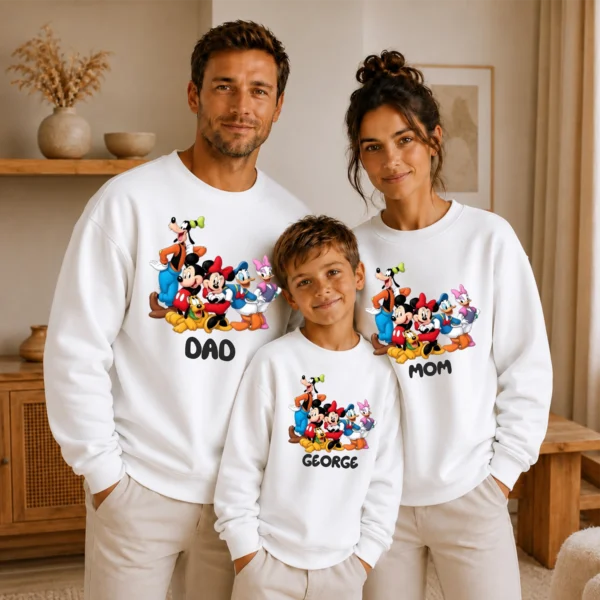 Mickey, Minnie & Friends Personalized Jumper