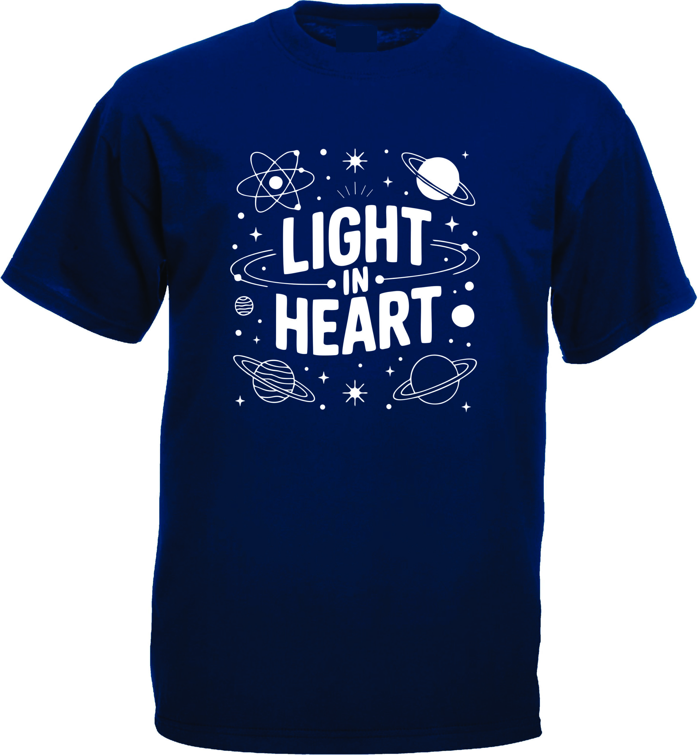 Light in Heart Space Doodle T-Shirt - Image 5