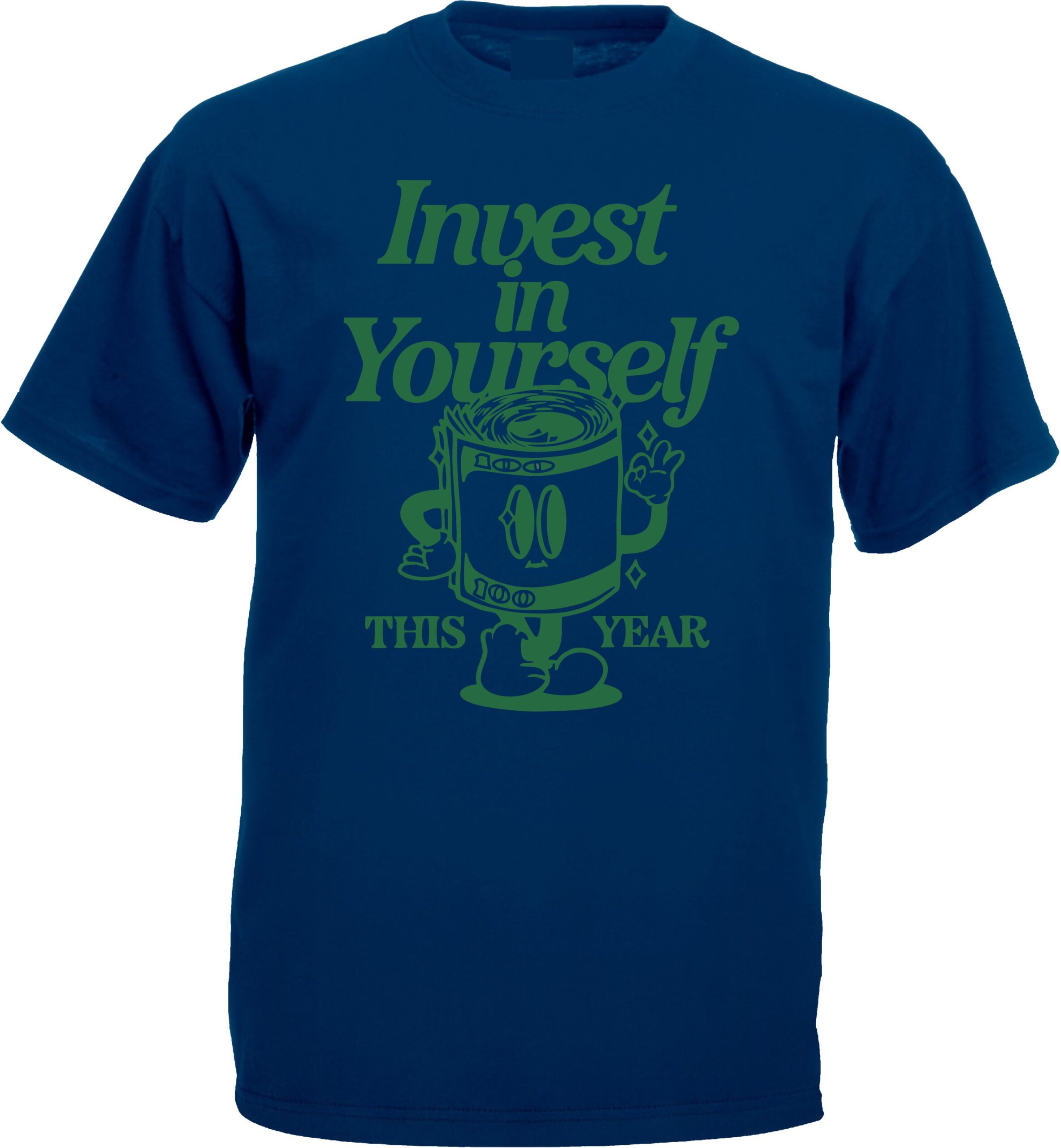 Invest in Yourself Money Character Tee - Image 4