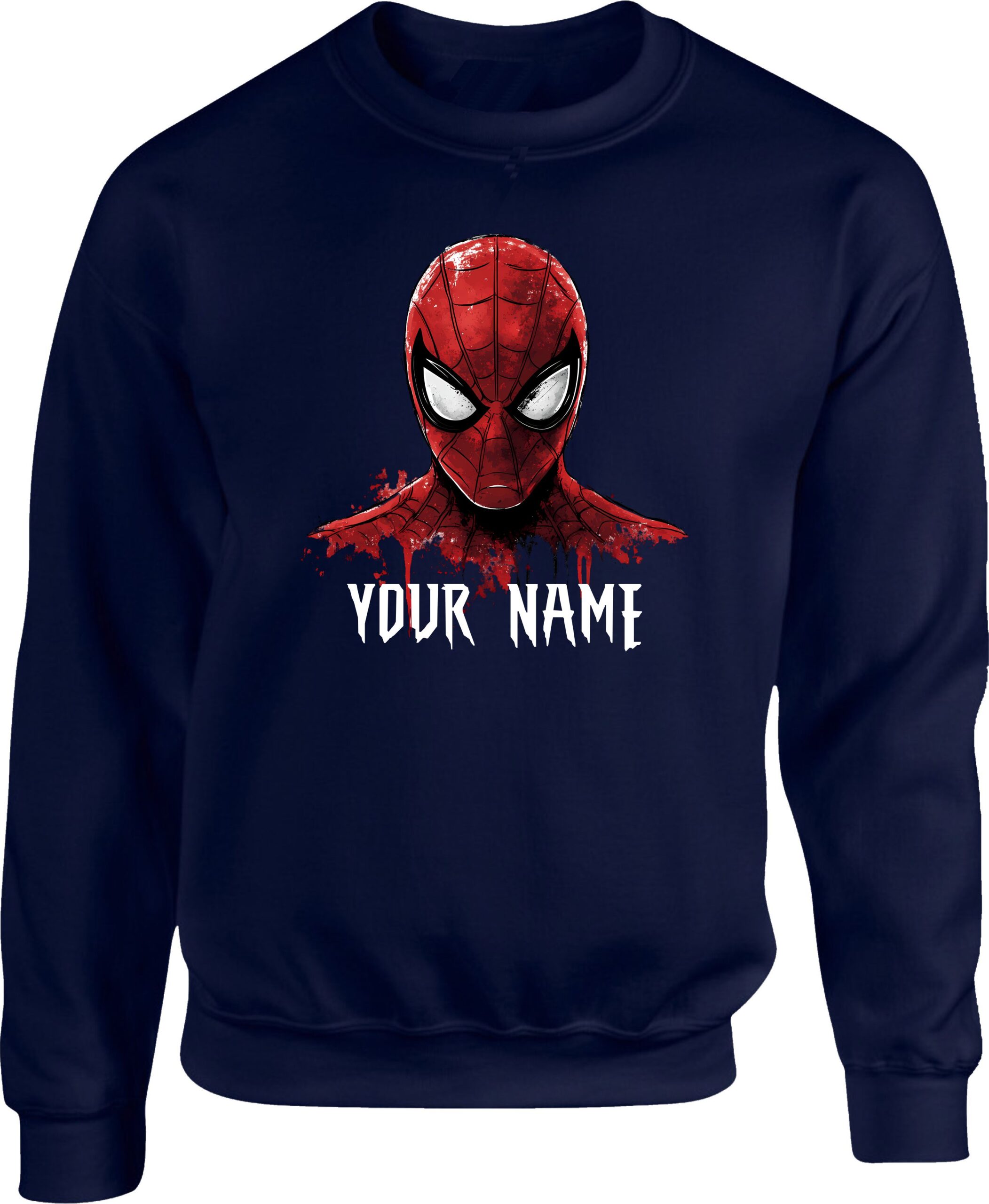 Spider-Man Custom Name Unisex Sweatshirt - Image 5