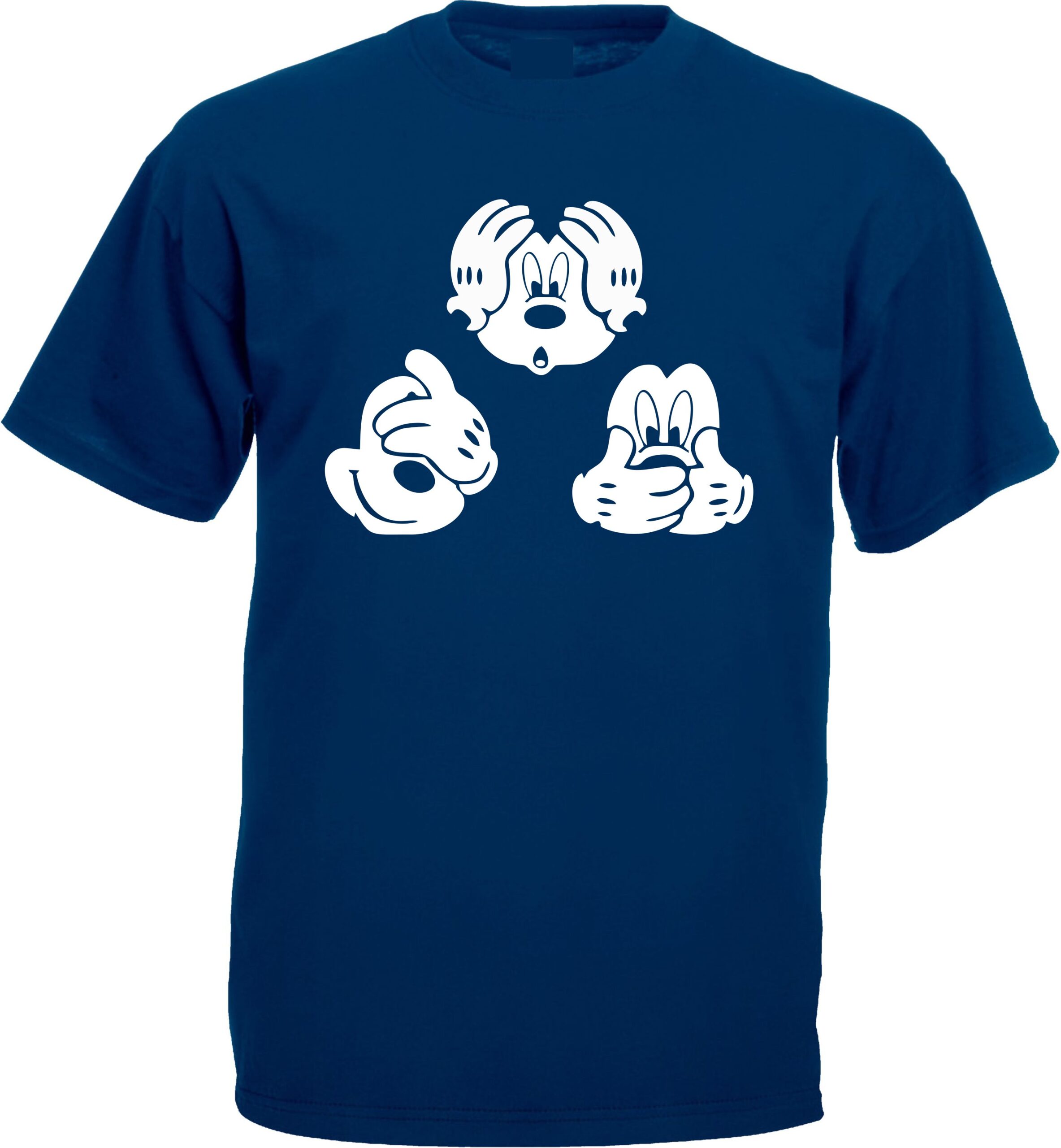 See No Hear No Speak No Evil T-Shirt - Image 4