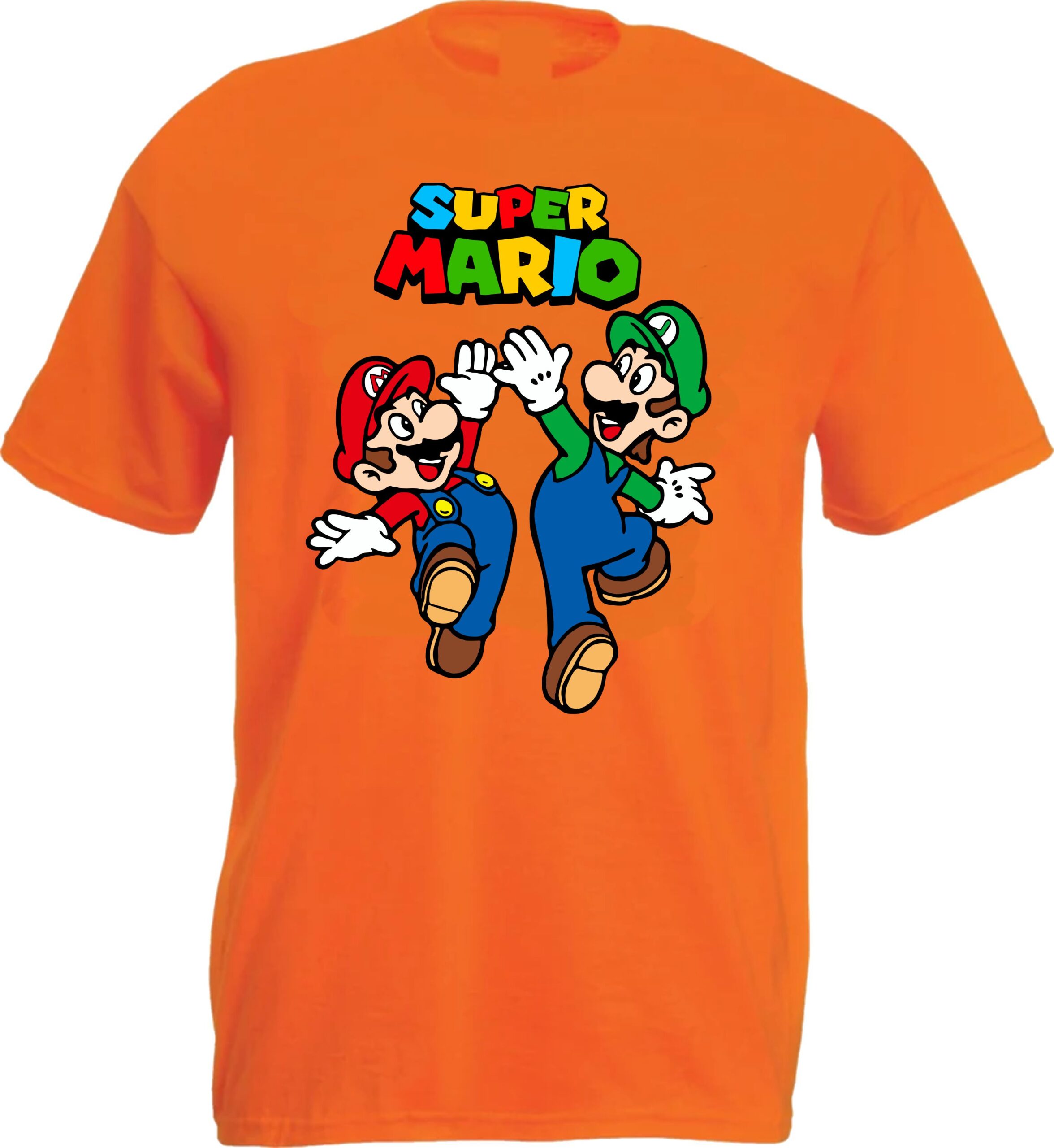 Super Mario & Luigi Retro Graphic T-Shirt - Image 6