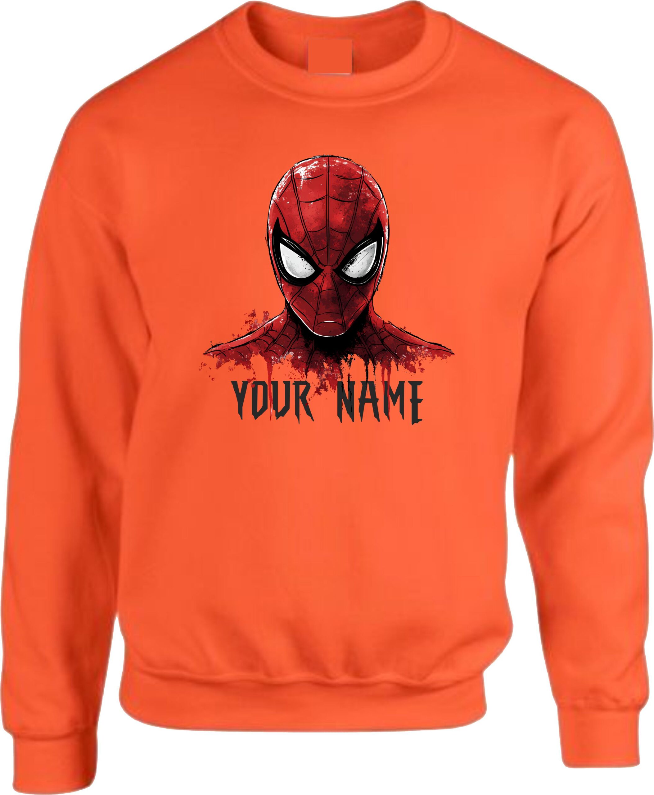 Spider-Man Custom Name Unisex Sweatshirt - Image 6