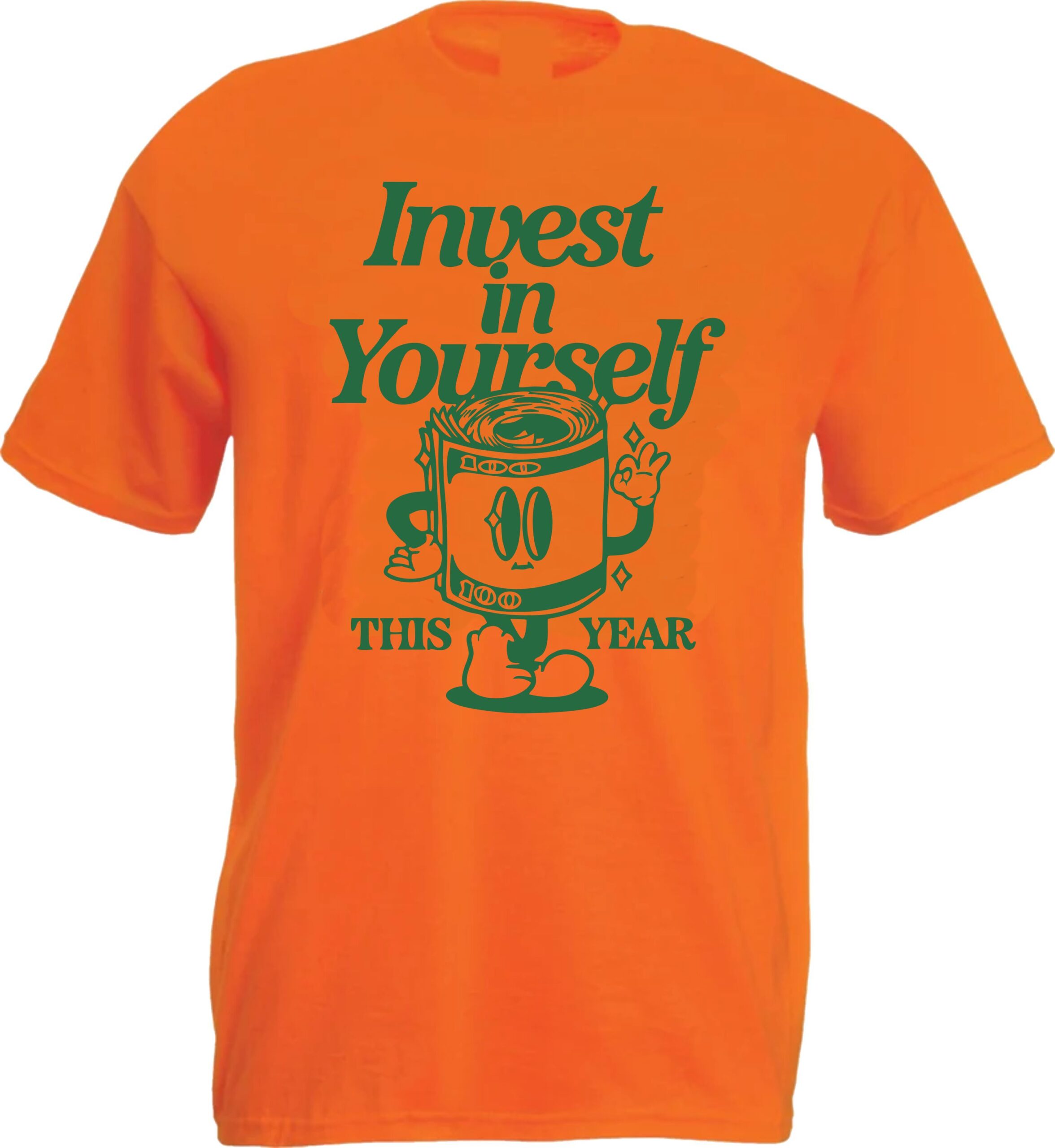 Invest in Yourself Money Character Tee - Image 5