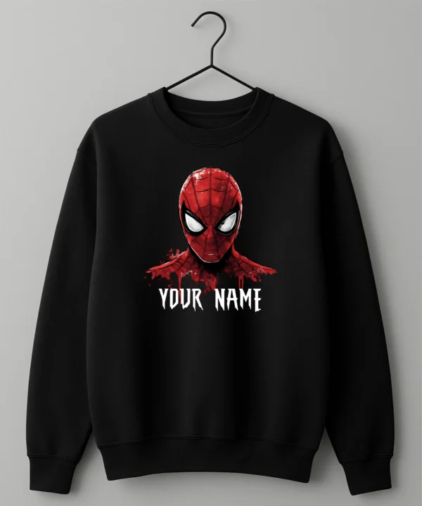 Spider-Man Custom Name Unisex Sweatshirt