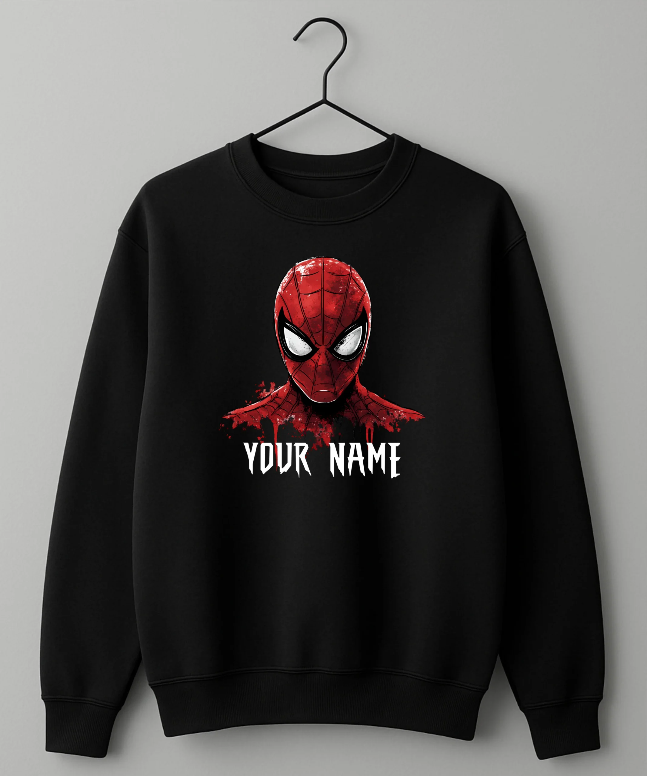 Spider-Man Custom Name Unisex Sweatshirt