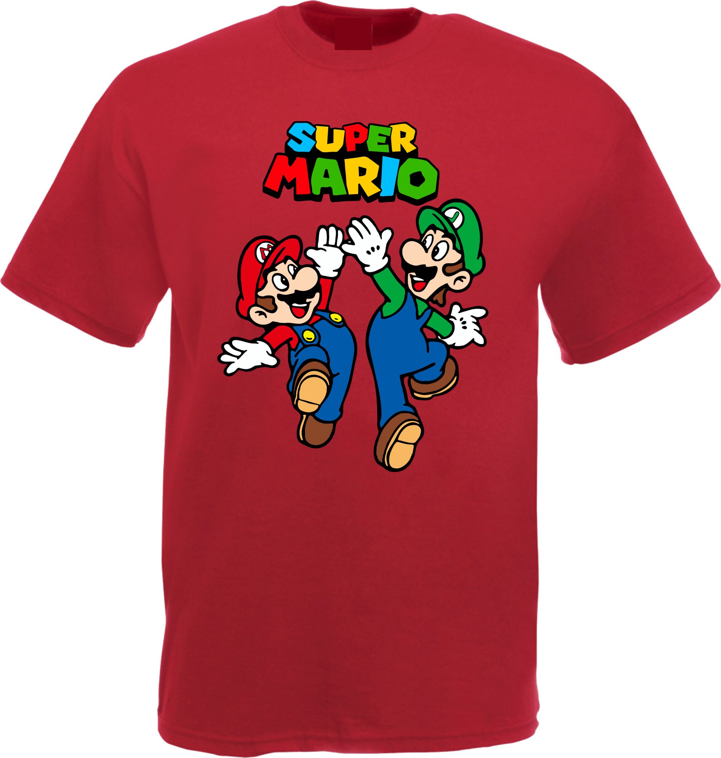 Super Mario & Luigi Retro Graphic T-Shirt - Image 7