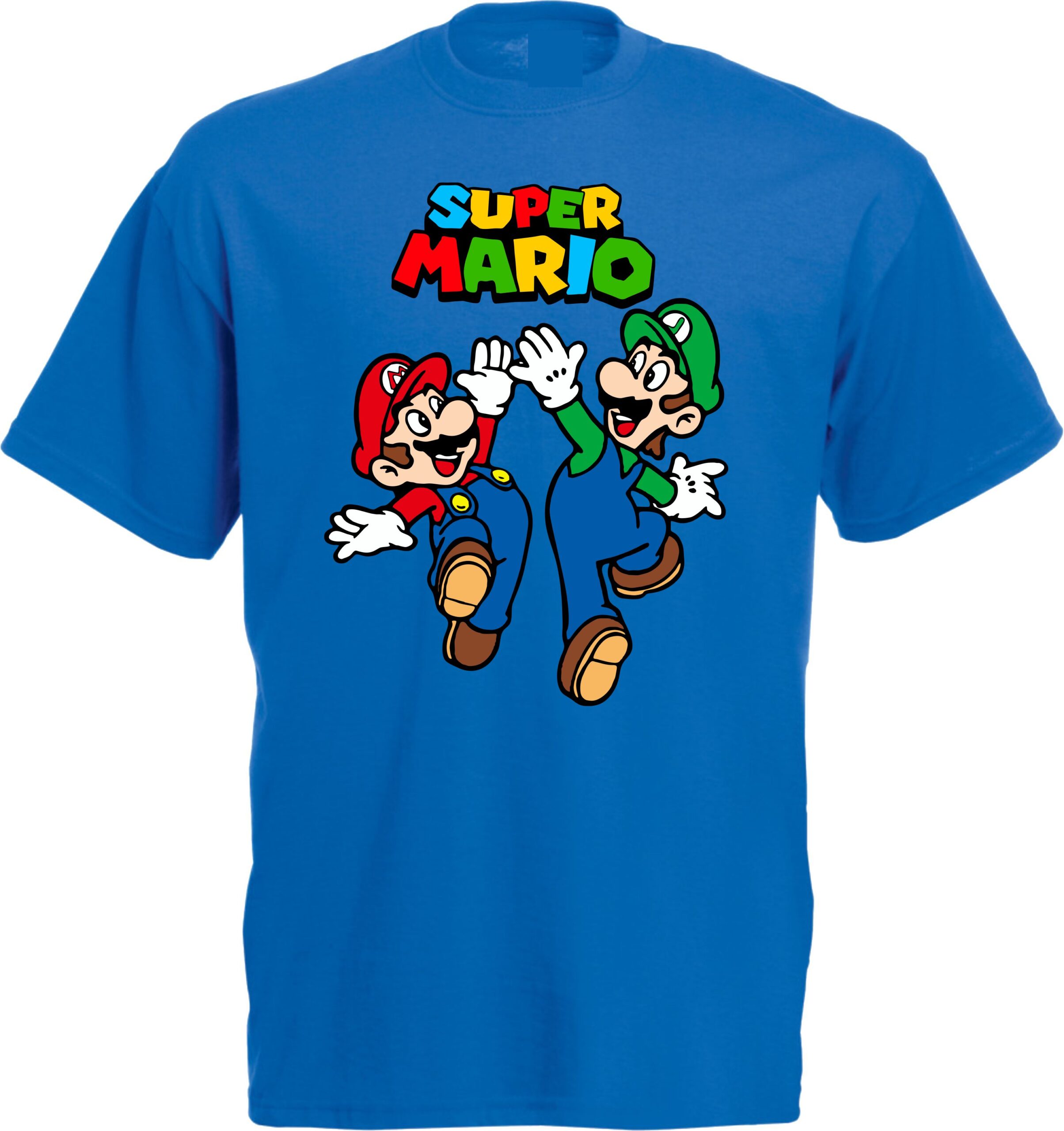Super Mario & Luigi Retro Graphic T-Shirt - Image 8