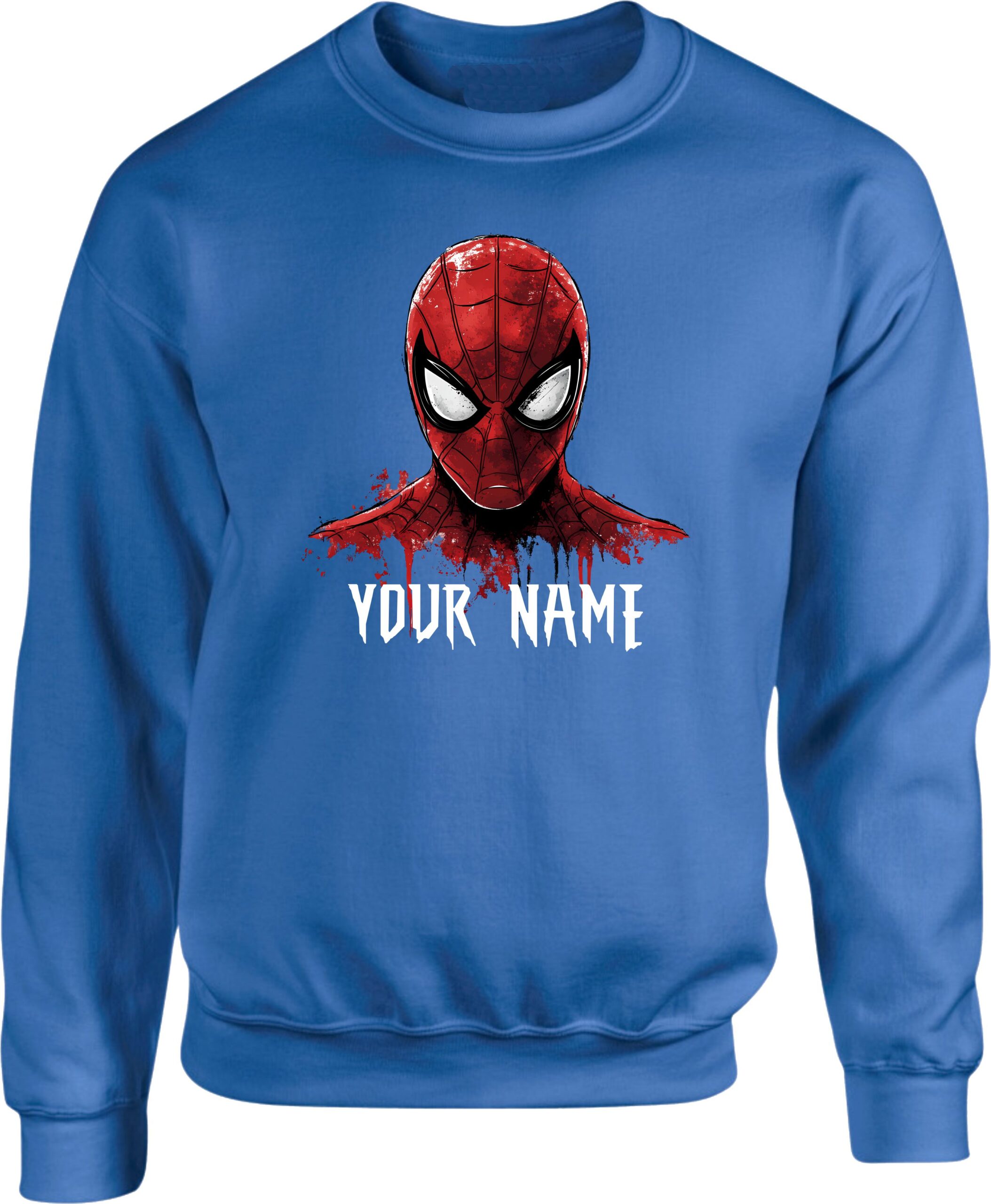 Spider-Man Custom Name Unisex Sweatshirt - Image 8