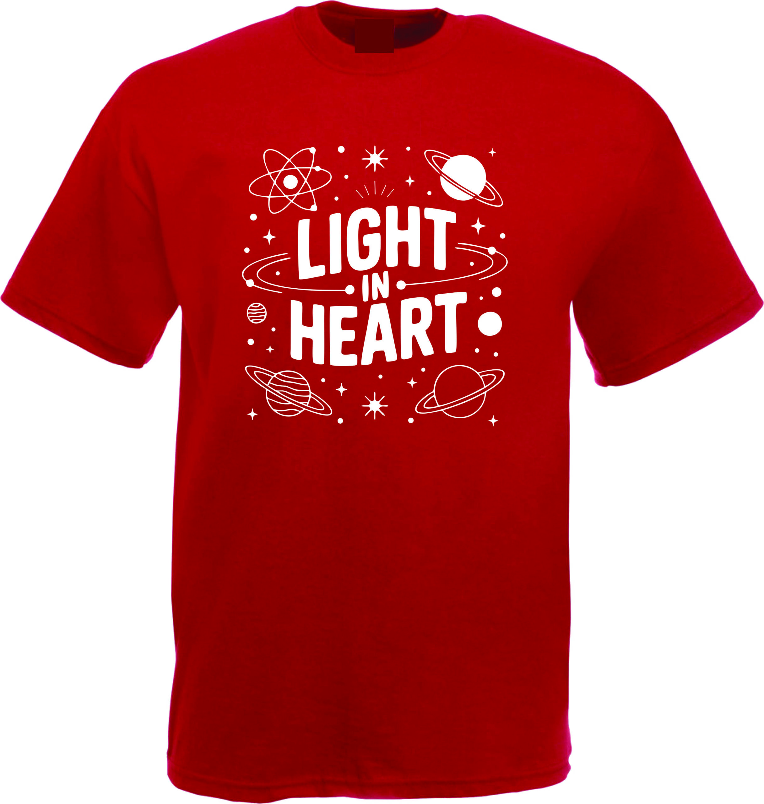 Light in Heart Space Doodle T-Shirt - Image 6