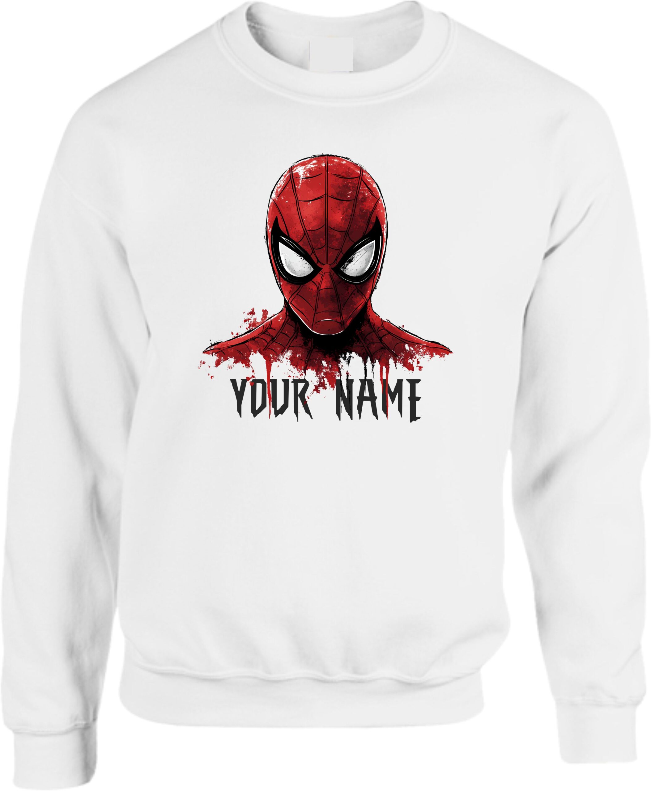 Spider-Man Custom Name Unisex Sweatshirt - Image 9