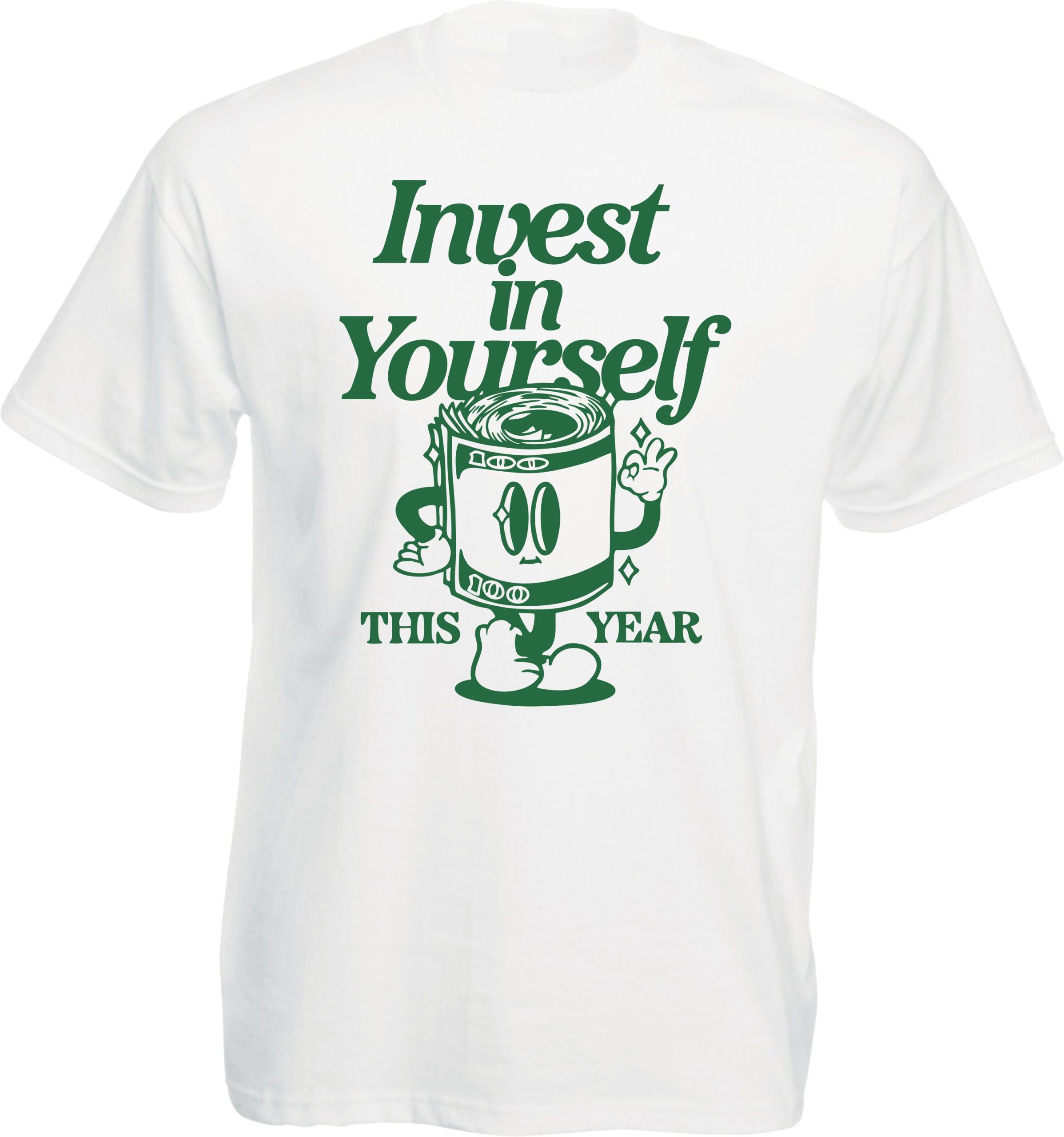Invest in Yourself Money Character Tee - Image 6