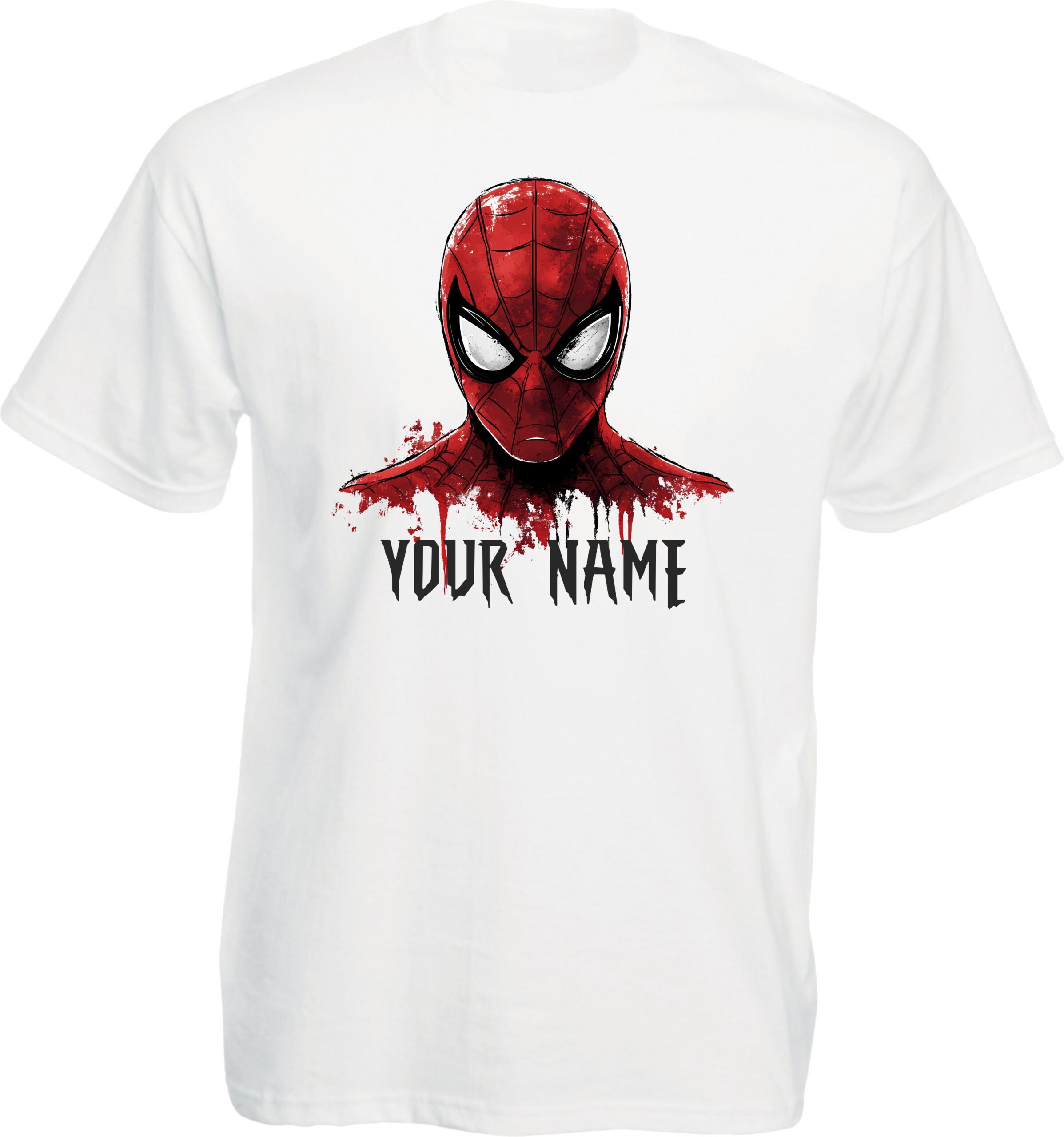 Personalised Spider-Man Graphic T-Shirt - Image 9