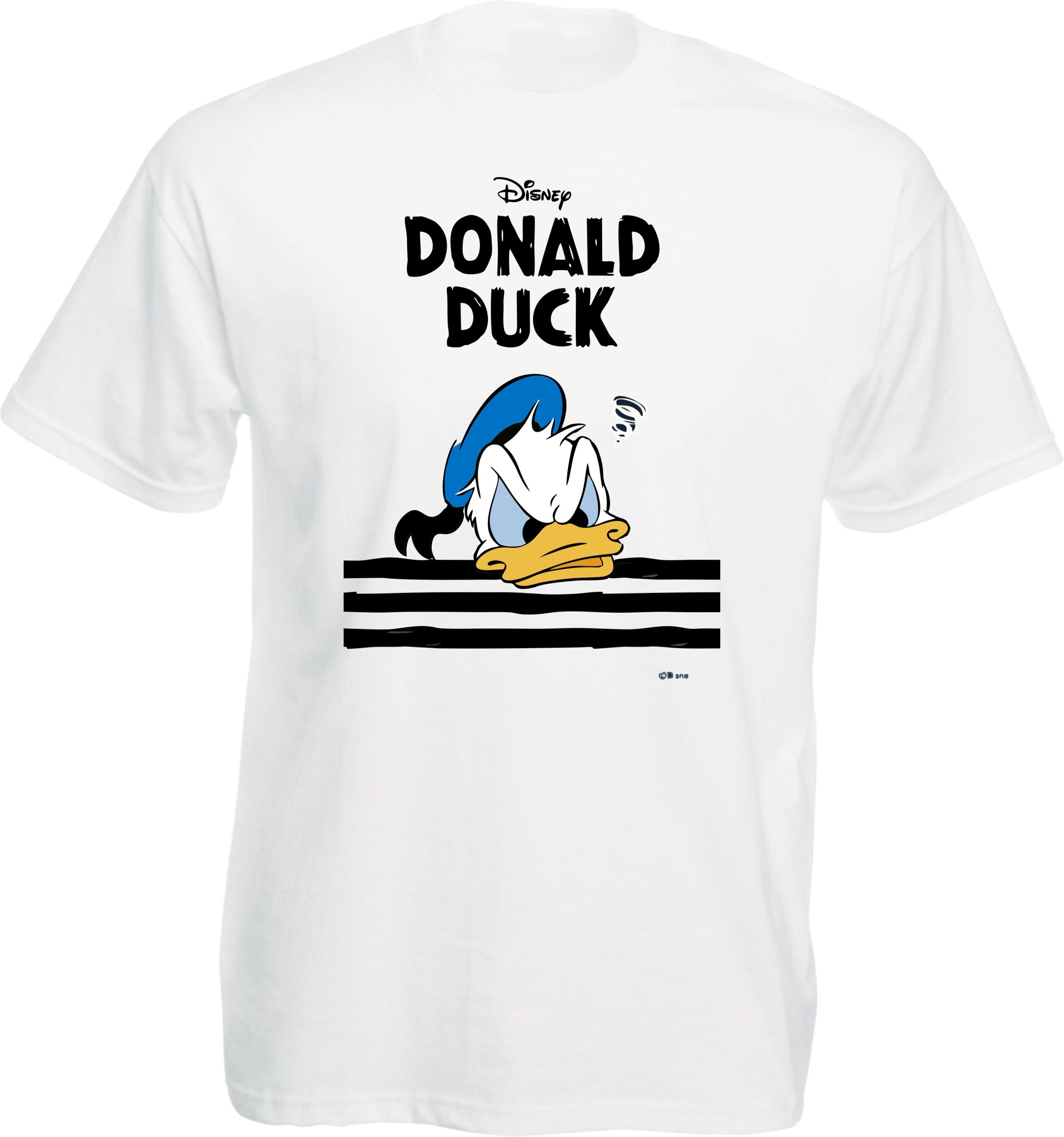 Disney Donald Duck Grumpy Face T-Shirt - Image 8