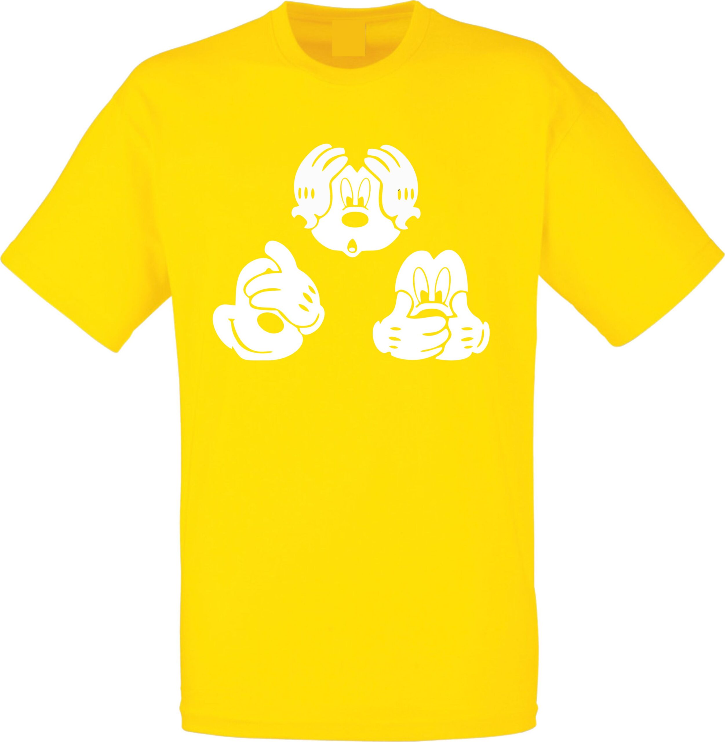 See No Hear No Speak No Evil T-Shirt - Image 8