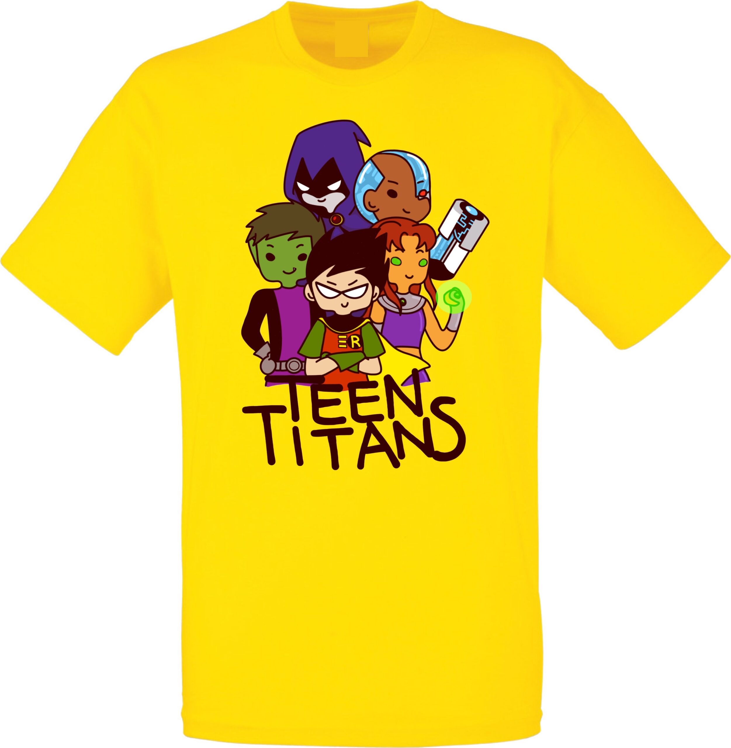 Teen Titans Chibi Squad Graphic T-Shirt - Image 8