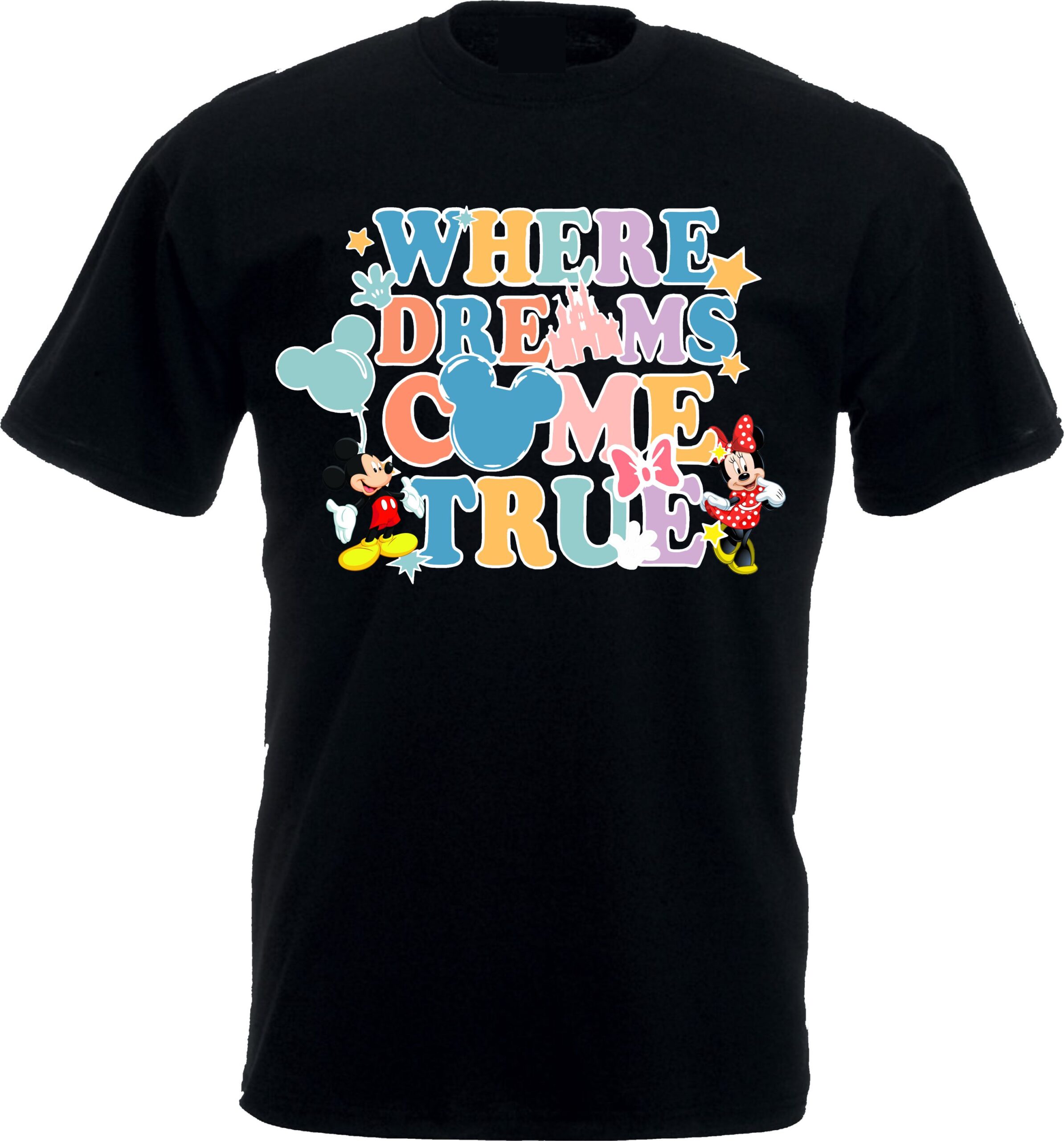 Disney Where Dreams Come True Graphic T-Shirt - Image 2