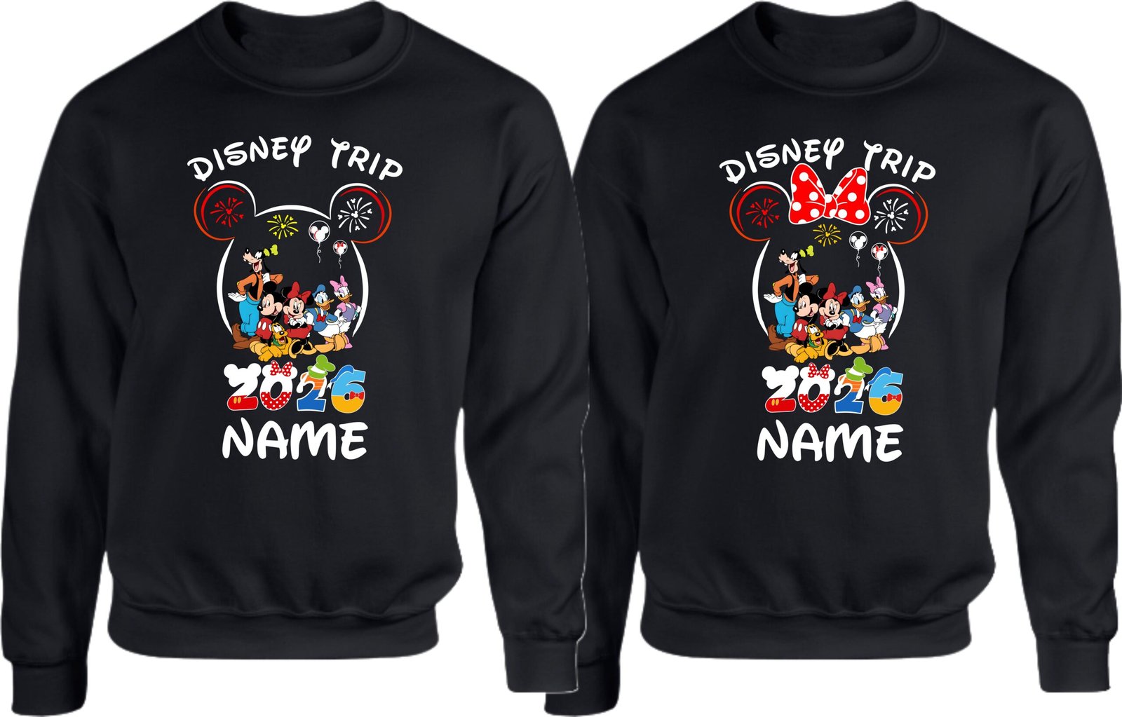 Personalized Disney Trip Family Matching Sweatshirts - Image 2