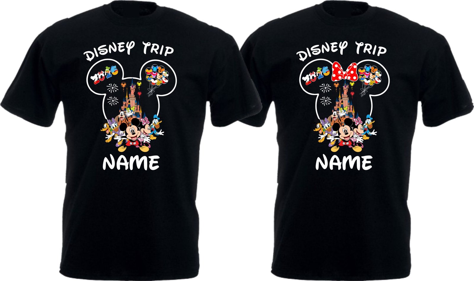 Custom Disney Trip Matching T-Shirts - Image 2