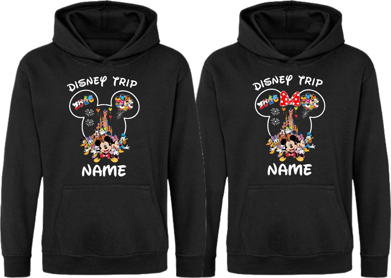 Custom Disney Trip Matching Hoodies - Image 2