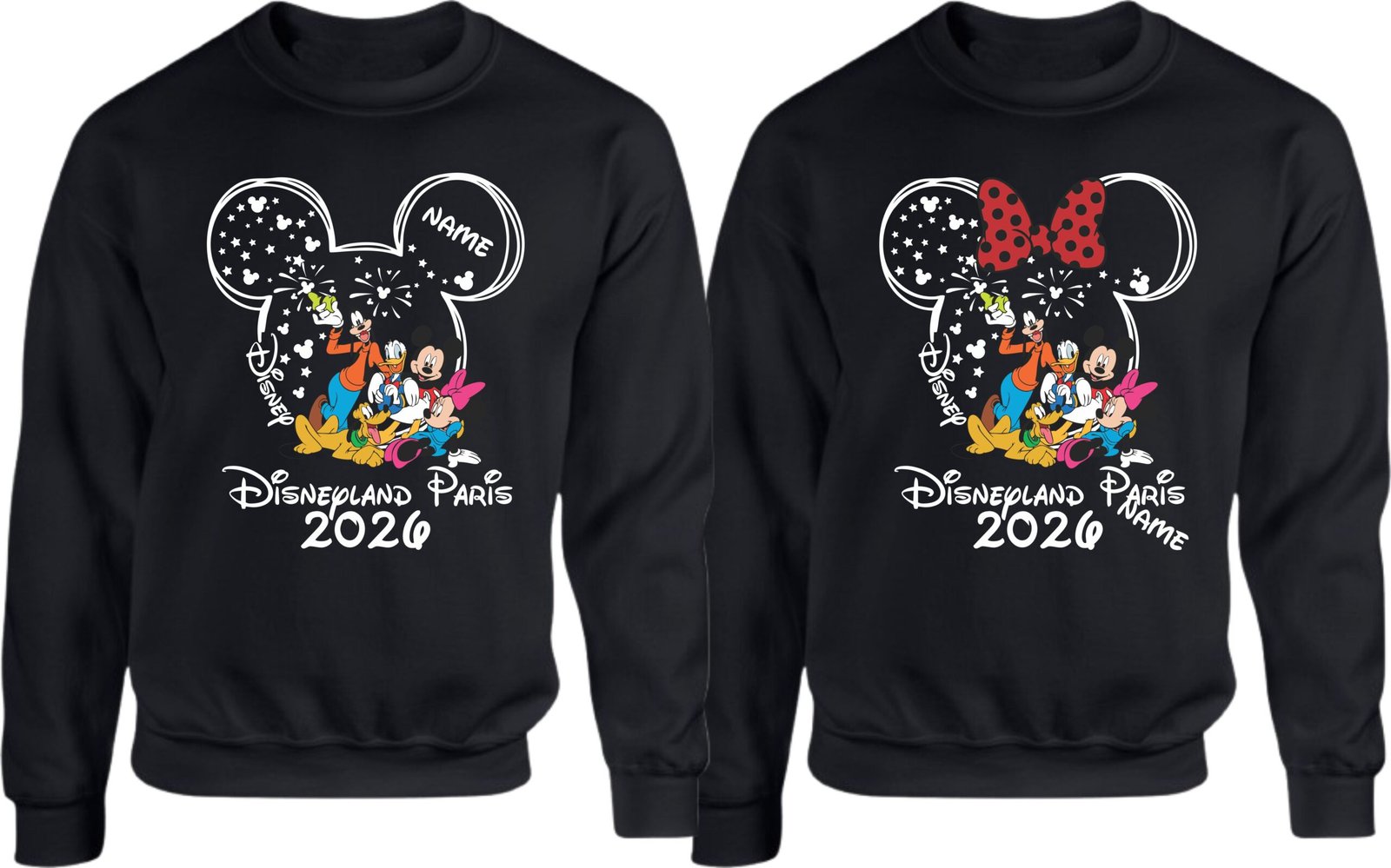 Custom Disney Paris Family Vacation T-Shirt - Image 2
