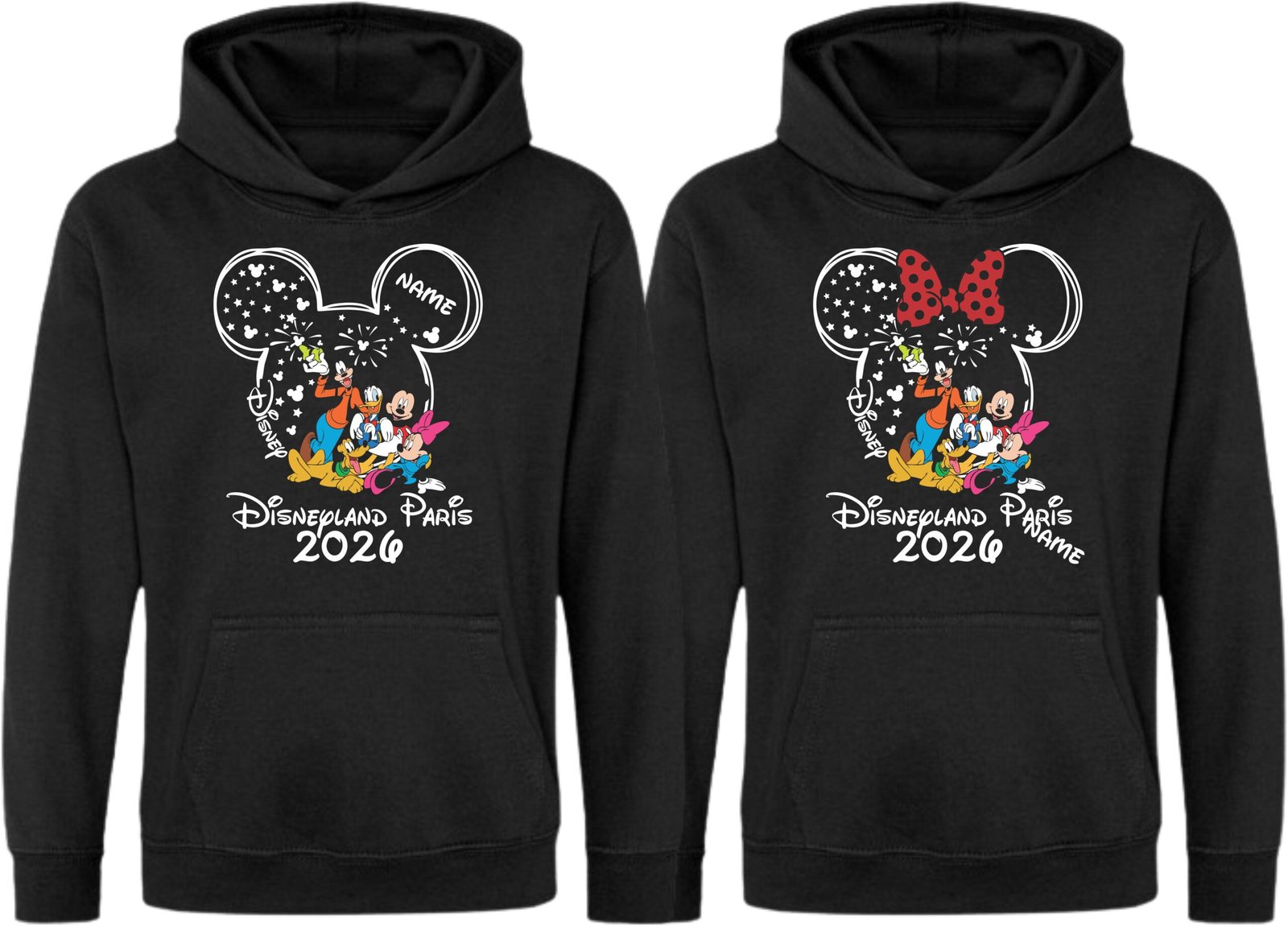 Personalised Disneyland Paris Family Matching Hoodies - Image 2