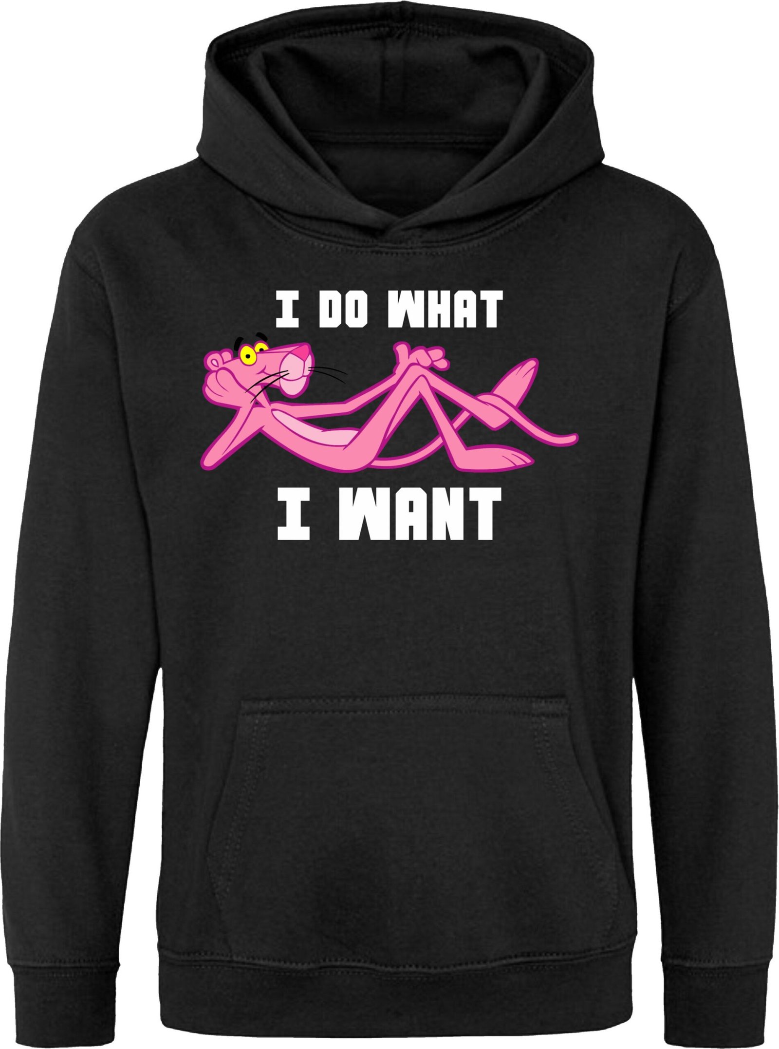 Pink Panther I Do What I Want Hoodie - Image 9