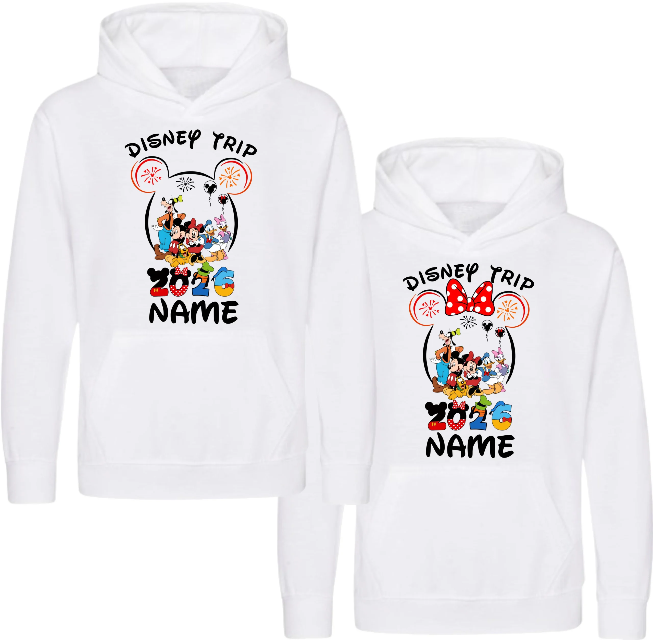 Custom Disney Trip Matching Sweatshirts