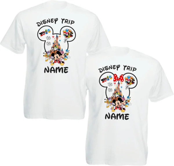 Custom Disney Trip Matching T-Shirts