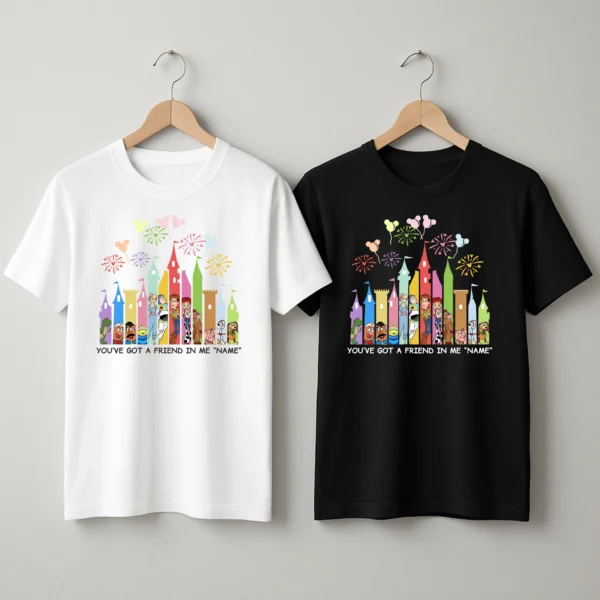 Custom Toy Story Castle T-Shirt