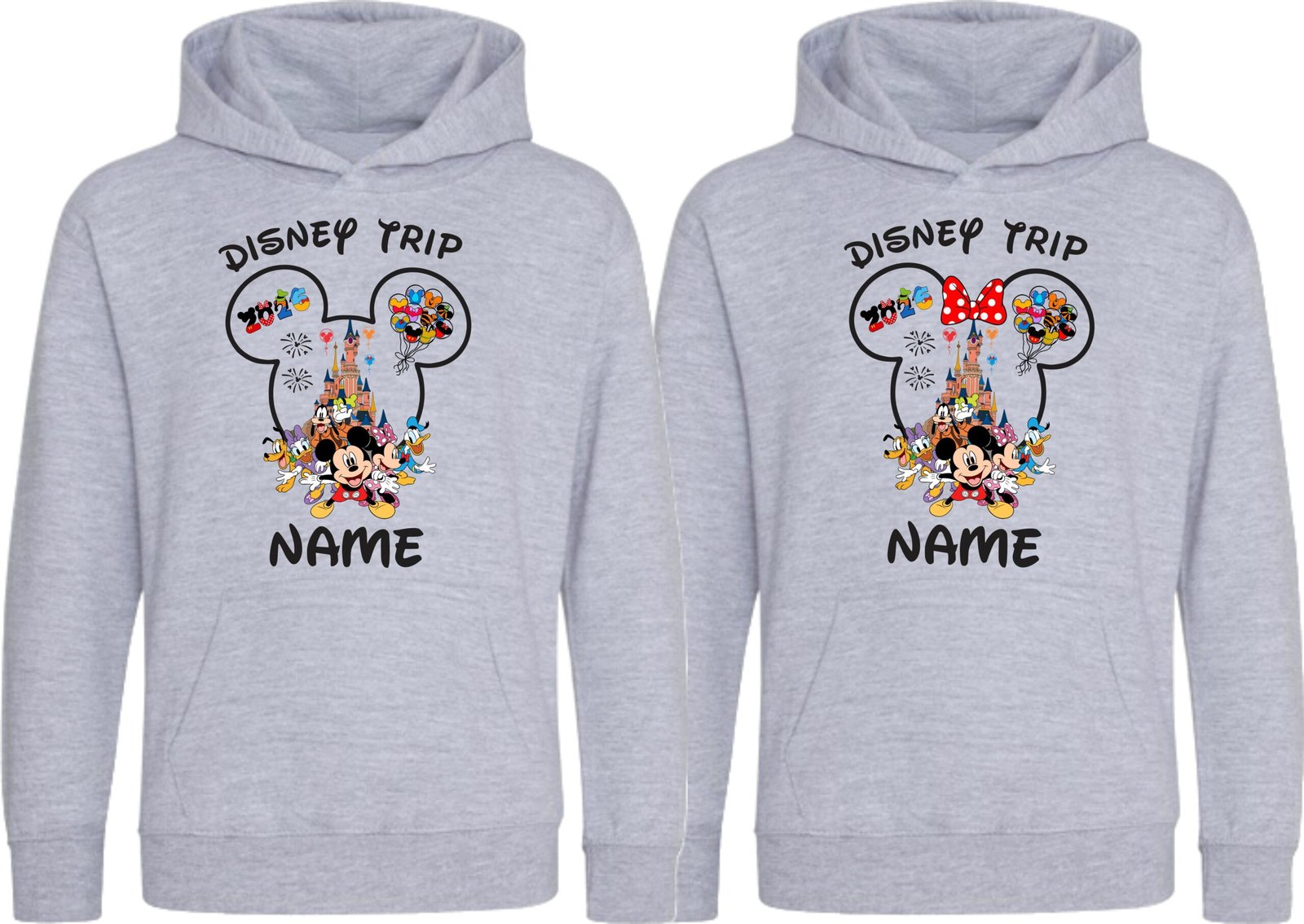 Custom Disney Trip Matching Hoodies - Image 3