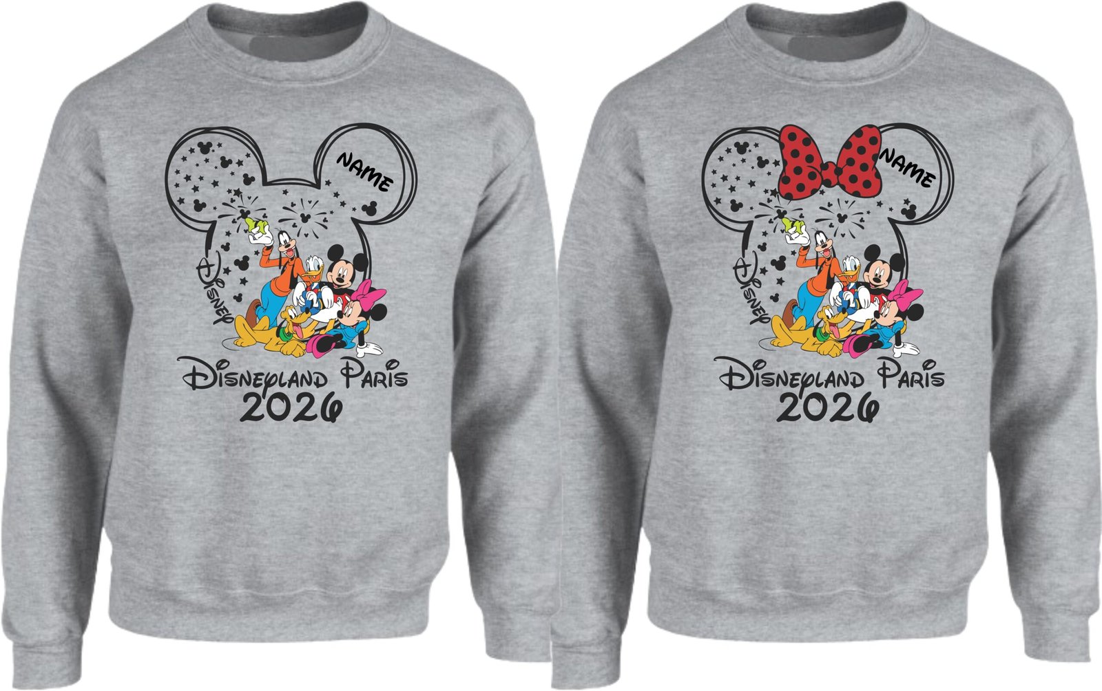 Custom Disney Paris Family Vacation T-Shirt - Image 3