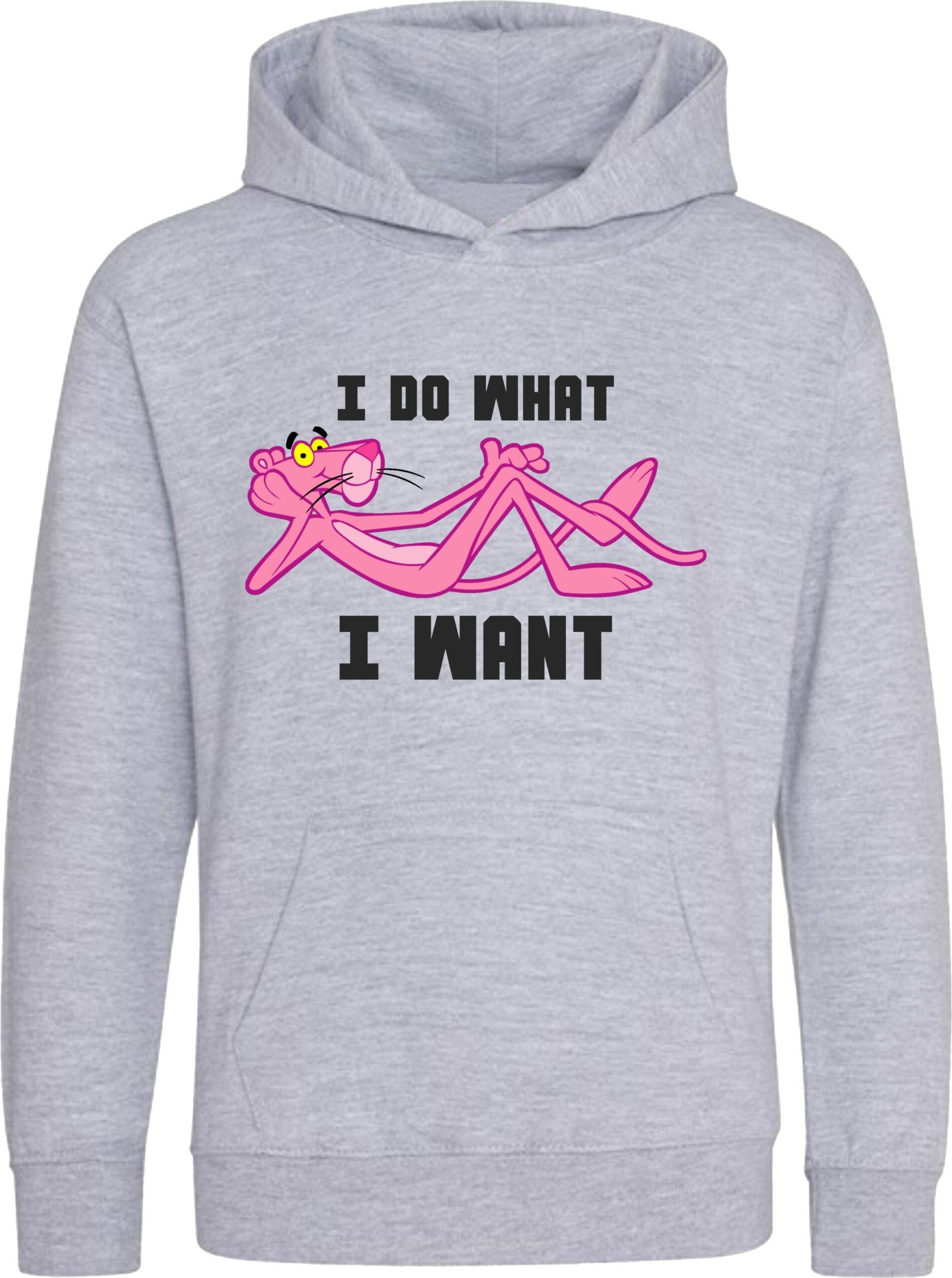 Pink Panther I Do What I Want Hoodie - Image 8